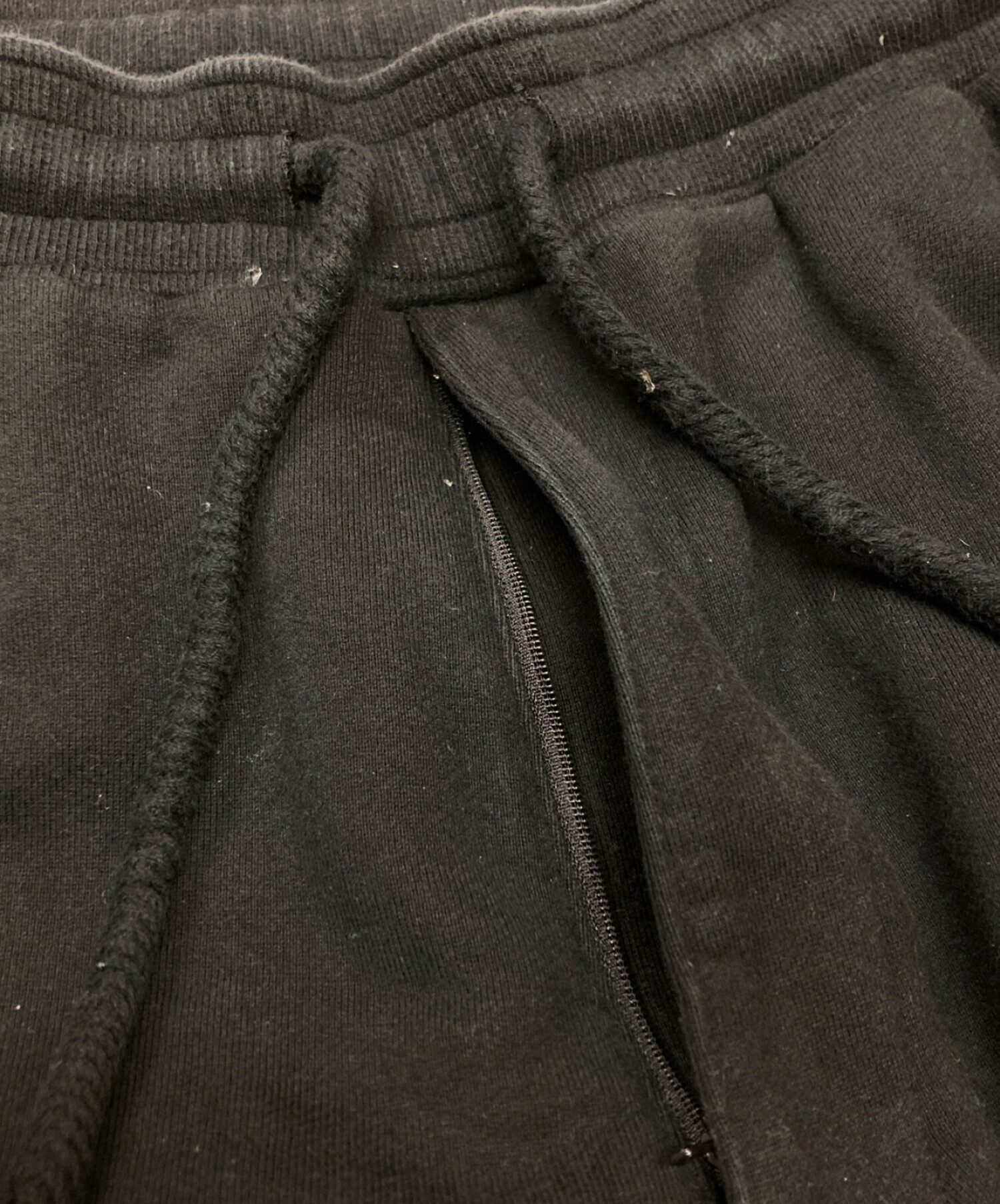 MATSUFUJI (マツフジ) WIDE SWEAT PANTS ブラック サイズ:4