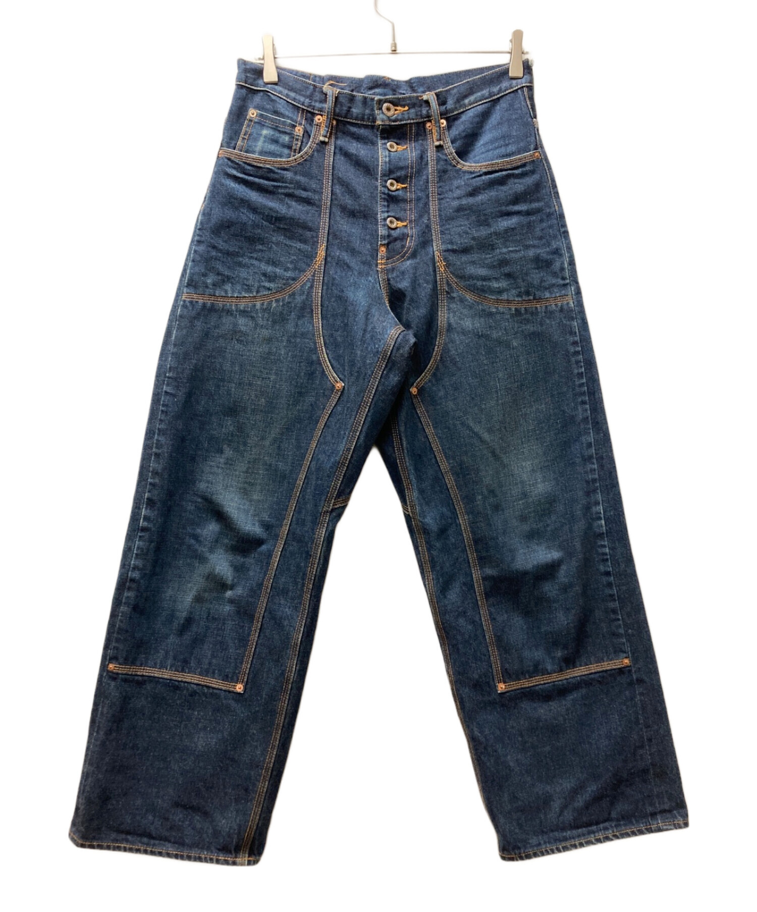 SUGARHILL (シュガーヒル) CLASSIC DOUBLE KNEE DENIM PANTS インディゴ サイズ:32