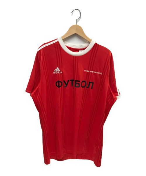 【中古・古着通販】adidas (アディダス) Gosha Rubchinskiy (ゴーシャラブチンスキー) ゲームシャツ レッド  サイズ:XL｜ブランド・古着通販 トレファク公式【TREFAC FASHION】スマホサイト