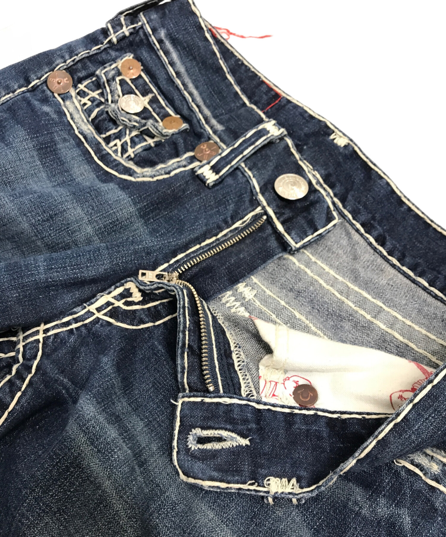 TRUE RELIGION (トゥルー レリジョン) JOEY SUPER T インディゴ サイズ:ROW31S EAT33