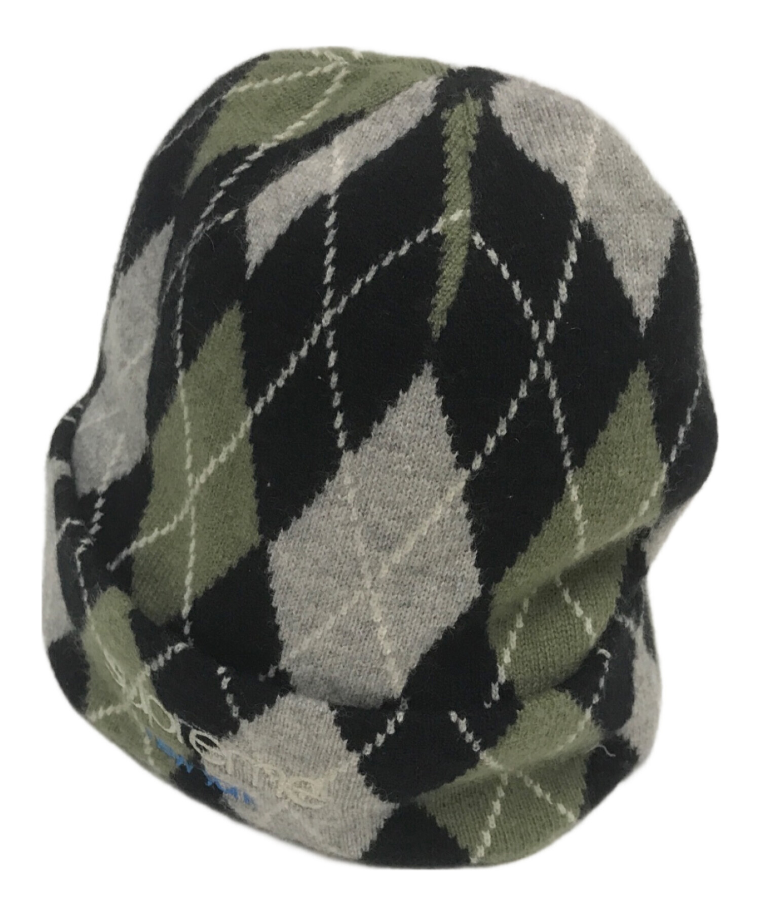 中古・古着通販】Supreme (シュプリーム) argyle cashmere beanie グリーン｜ブランド・古着通販  トレファク公式【TREFAC FASHION】スマホサイト