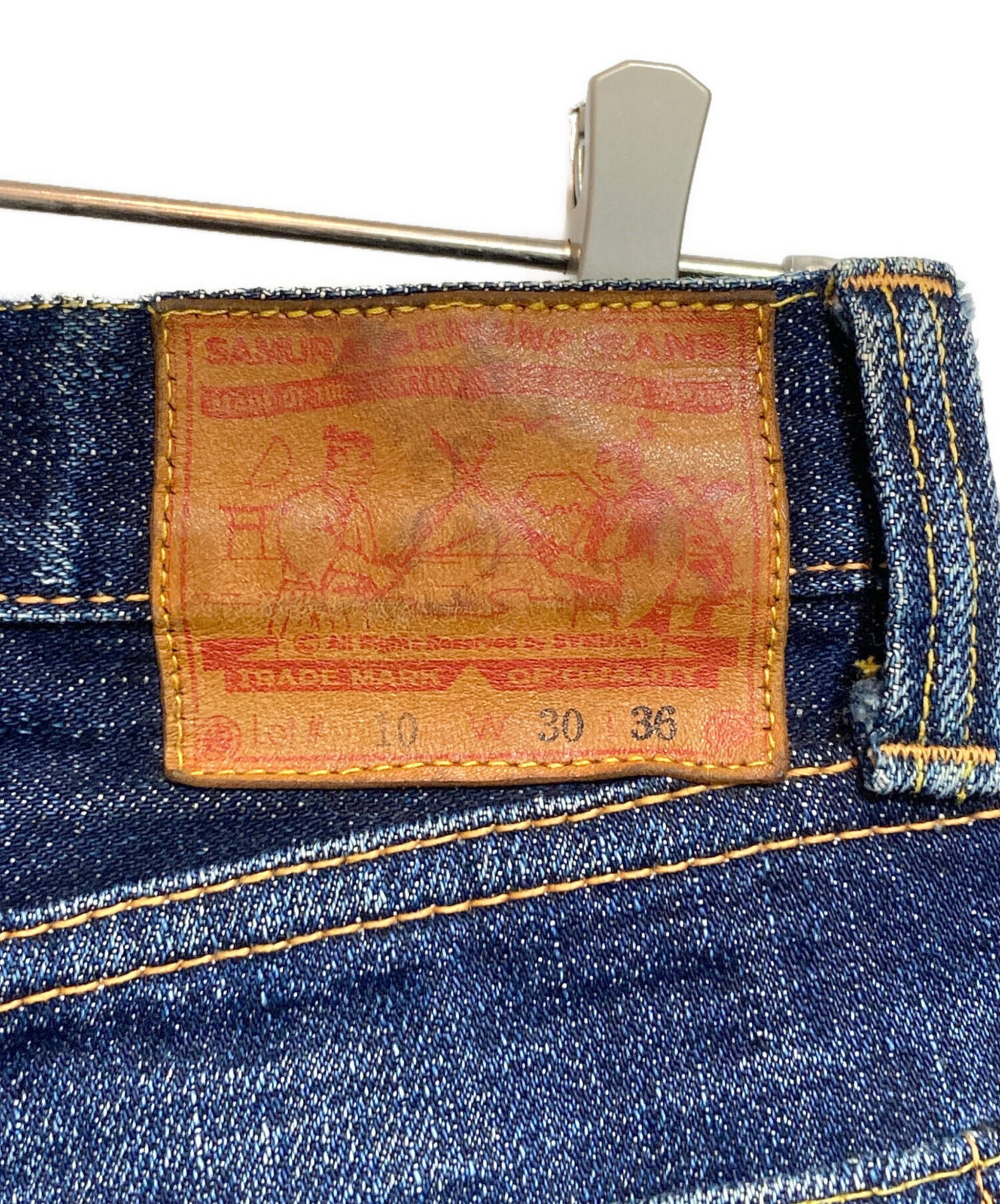 中古・古着通販】SAMURAI JEANS (サムライジーンズ) S710XX19ozⅡ 19oz細身ストレート インディゴ サイズ:30｜ブランド・古着通販  トレファク公式【TREFAC FASHION】スマホサイト