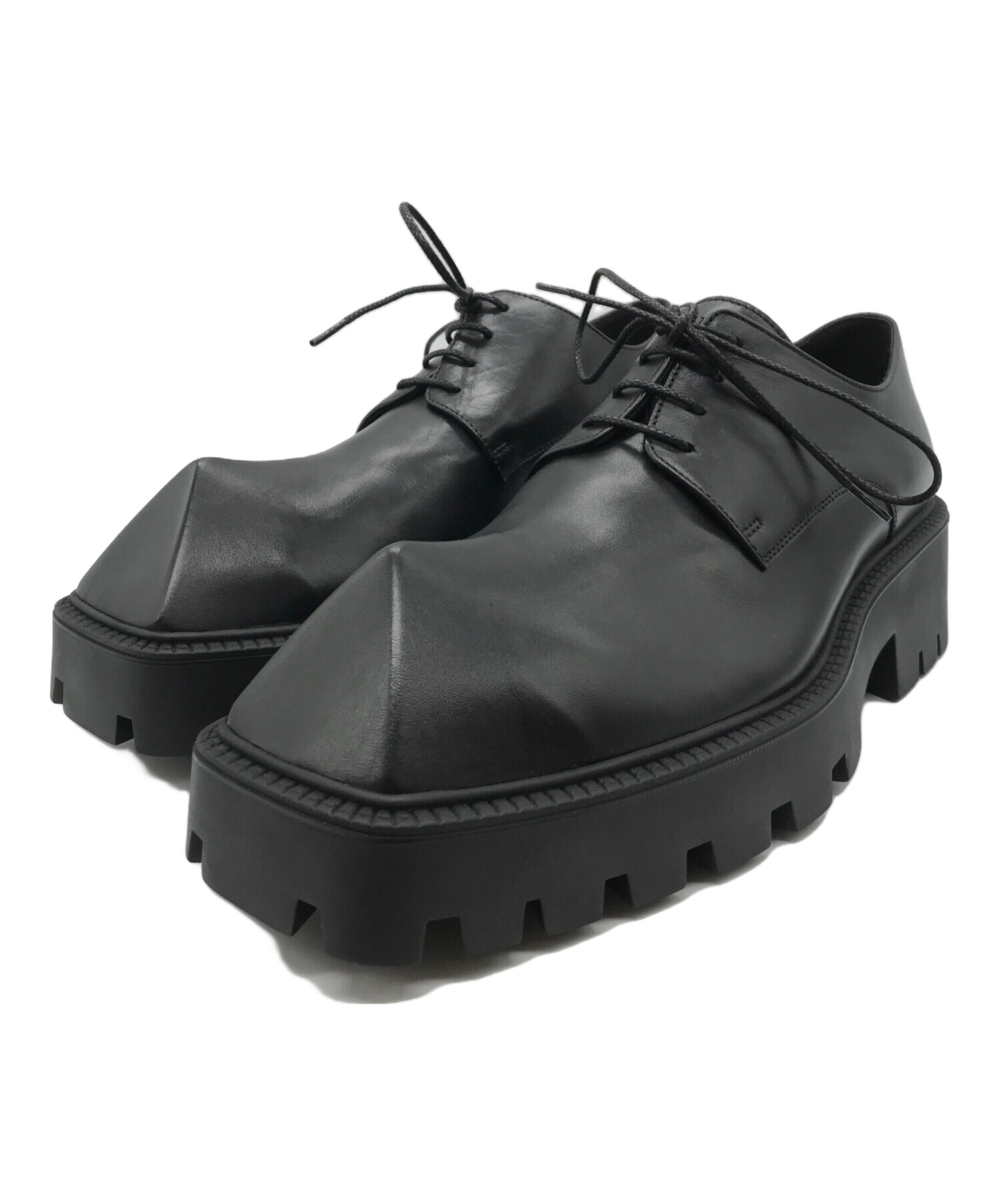 BALENCIAGA (バレンシアガ) Rhino Derby Shoes ブラック サイズ:41