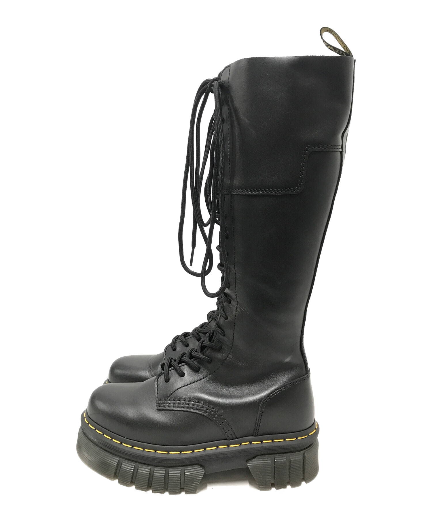 中古・古着通販】Dr.Martens (ドクターマーチン) AUDRICK 20ホールブーツ ブラック サイズ:UK5｜ブランド・古着通販  トレファク公式【TREFAC FASHION】スマホサイト