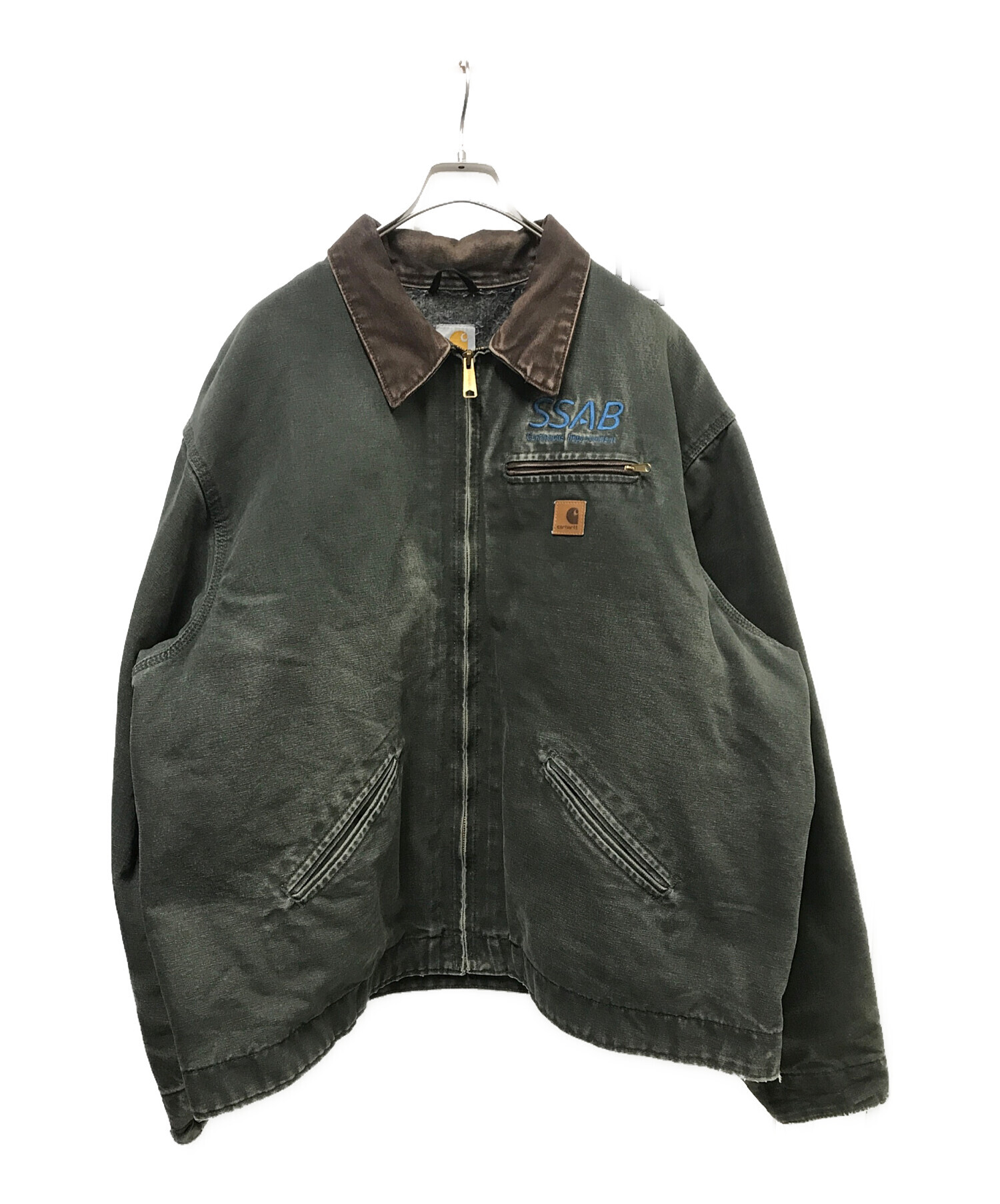 中古・古着通販】CarHartt (カーハート) デトロイトジャケット モスグリーン サイズ:3XL｜ブランド・古着通販 トレファク公式【TREFAC  FASHION】スマホサイト