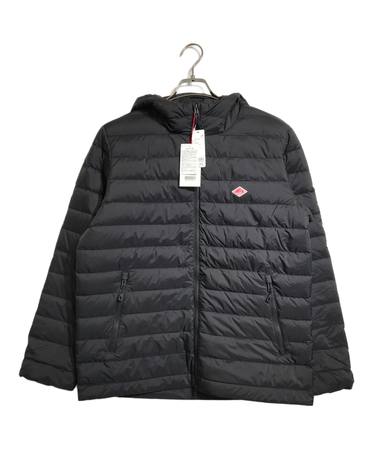 中古・古着通販】DANTON (ダントン) MIDDLE DOWN HOODED JACKET ブラック サイズ:M 未使用品｜ブランド・古着通販  トレファク公式【TREFAC FASHION】スマホサイト