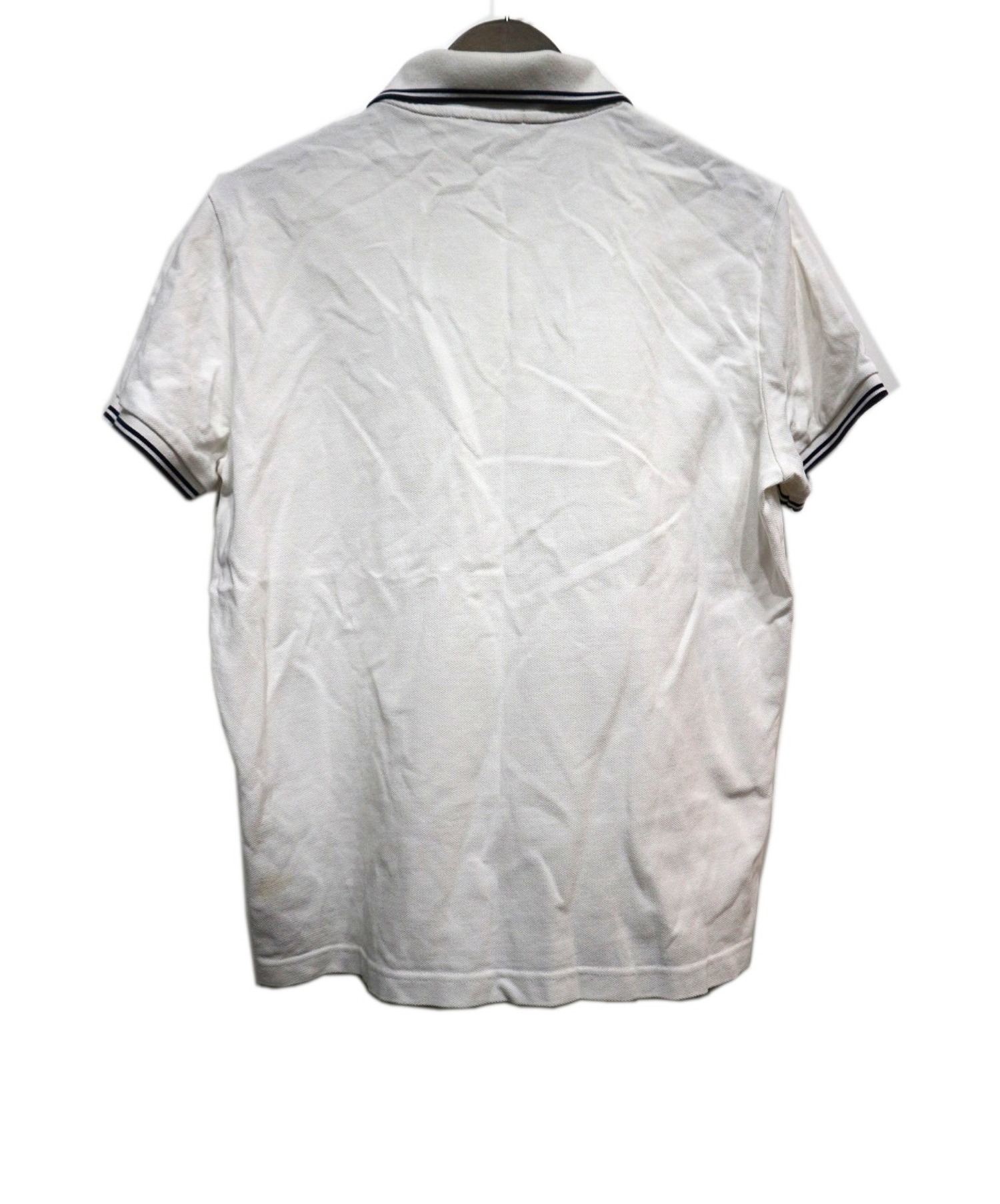 MONCLER (モンクレール) ポロシャツ ホワイト サイズ:M