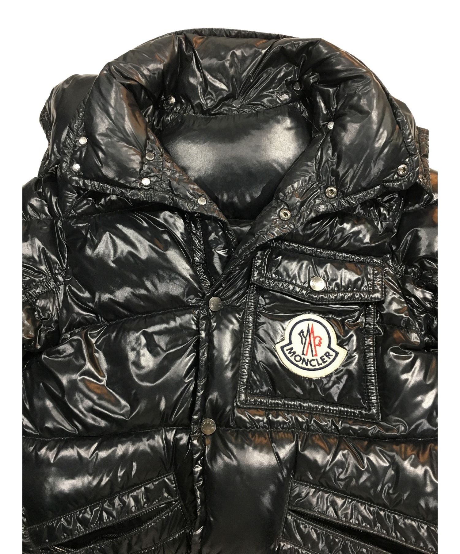 中古・古着通販】MONCLER (モンクレール) K2ダウンジャケット ブラック