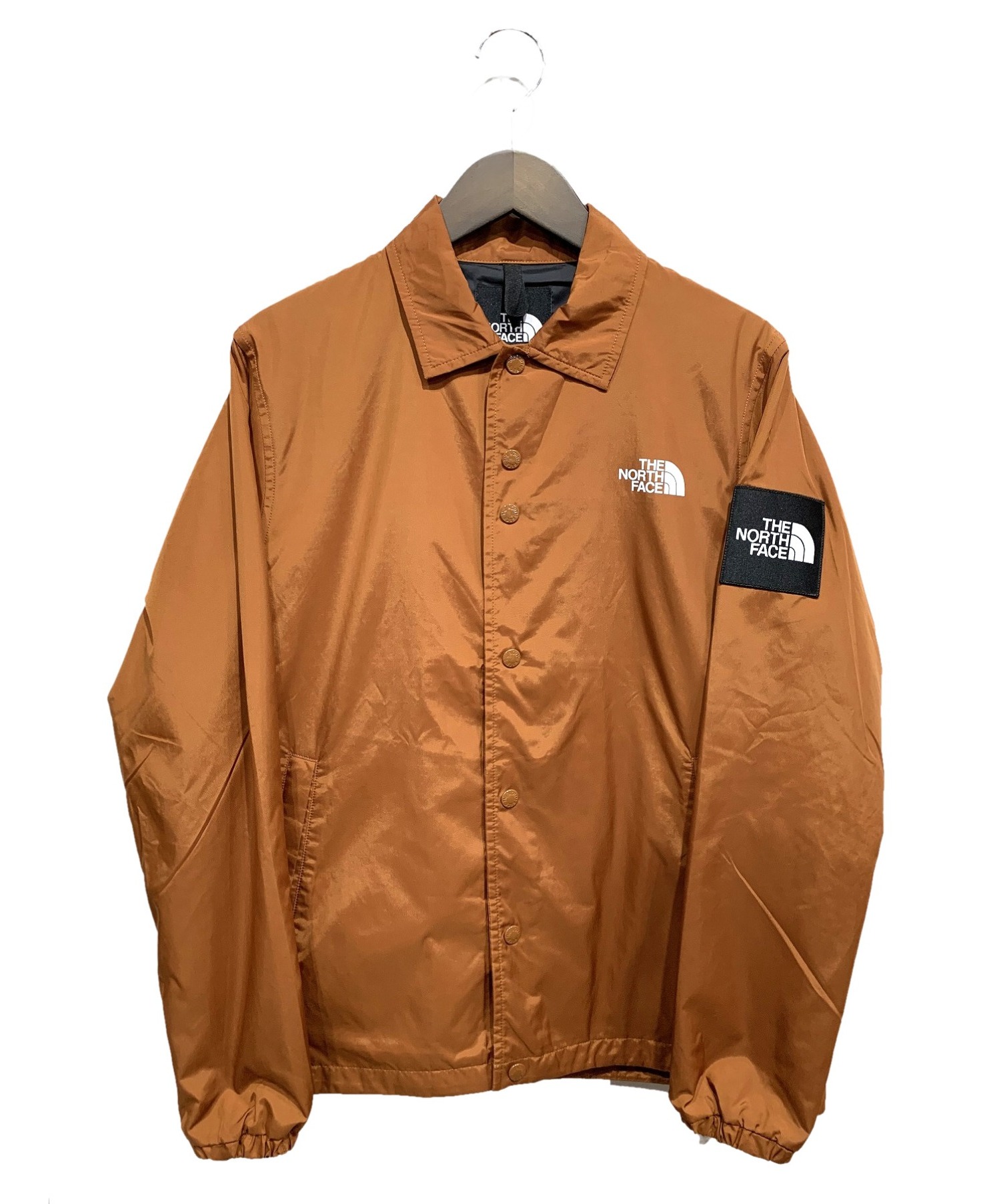 THE NORTH FACE (ザノースフェイス) コーチジャケット ブラウン サイズ:S