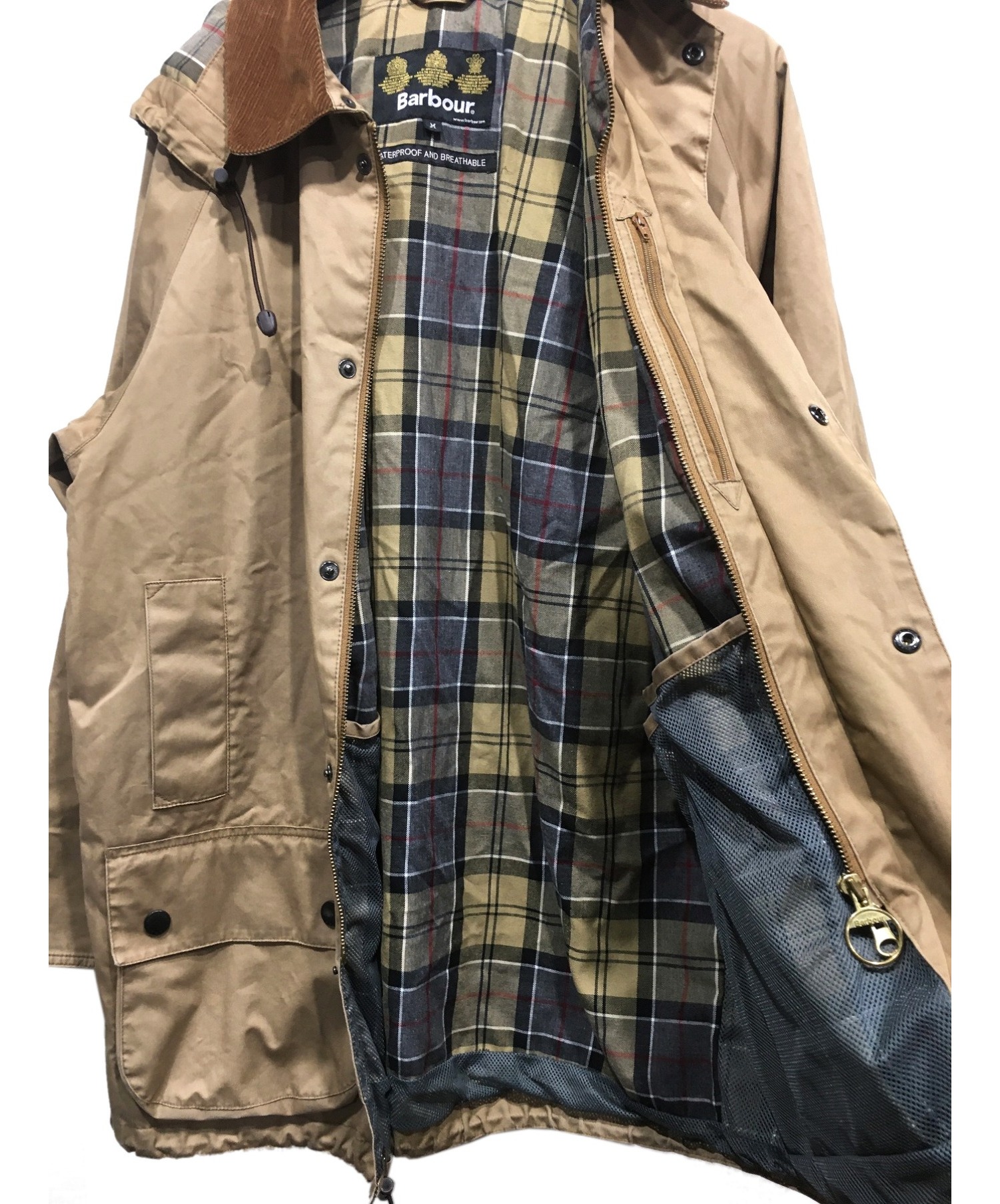 Barbour (バブアー) L/W BEAUFORT JKT ベージュ サイズ:M