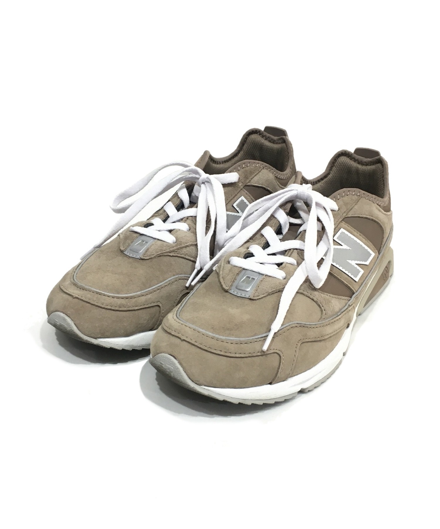 NEW BALANCE (ニューバランス) ミッドカットスニーカー ベージュ サイズ:29JPN NBJ-1059609