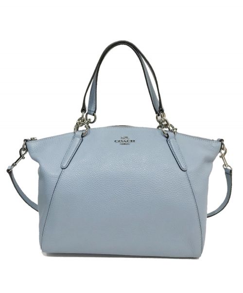 中古・古着通販】COACH (コーチ) スモールケルシーサッチェル ブルー