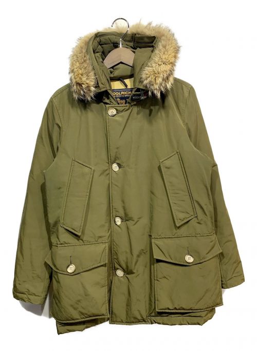 中古・古着通販】WOOLRICH (ウールリッチ) ARCTIC PARKA 黄緑 サイズ:M