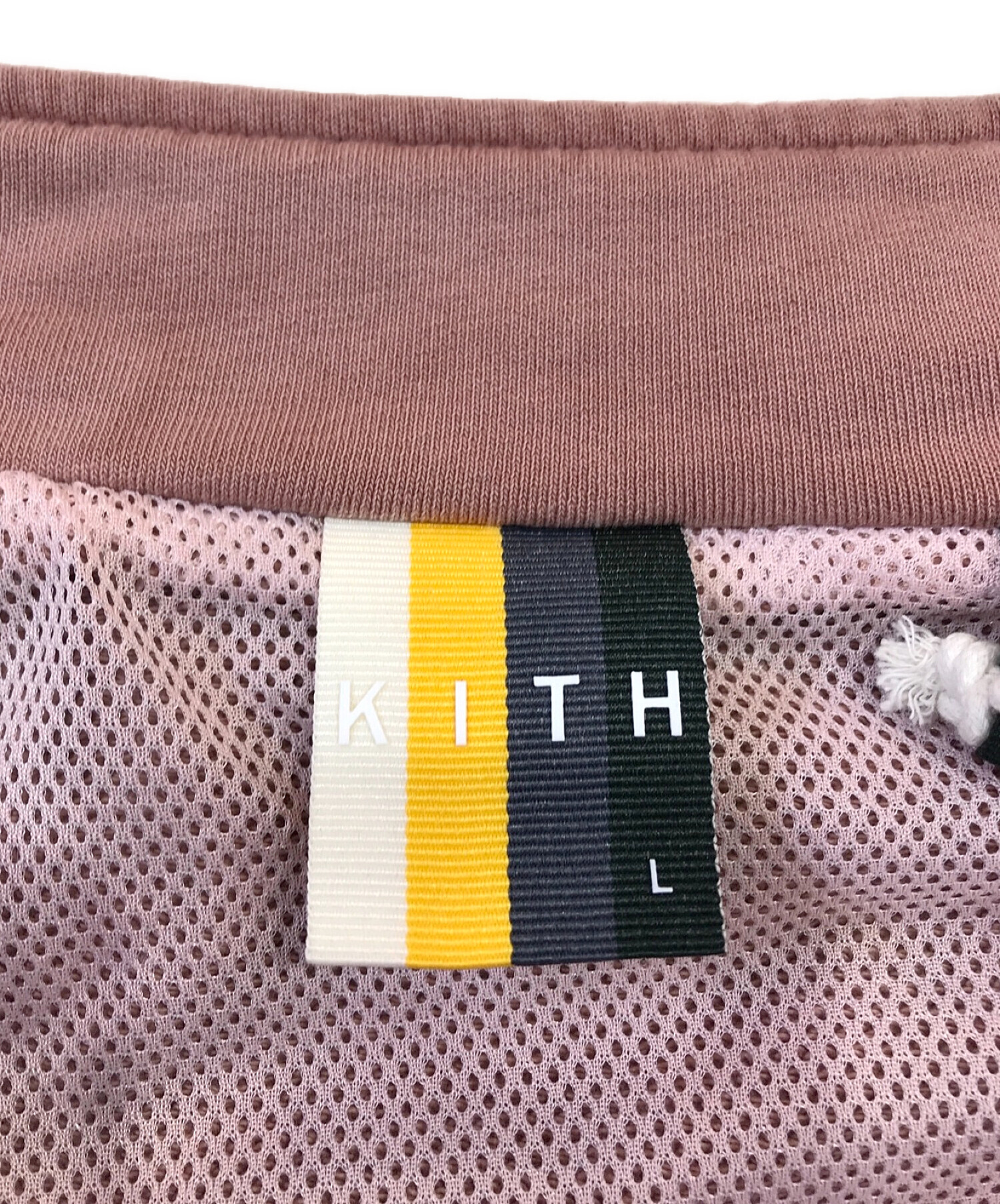 KITH (キス) Windsor Panelled Track Jacket Dusty Mauve ピンク サイズ:L