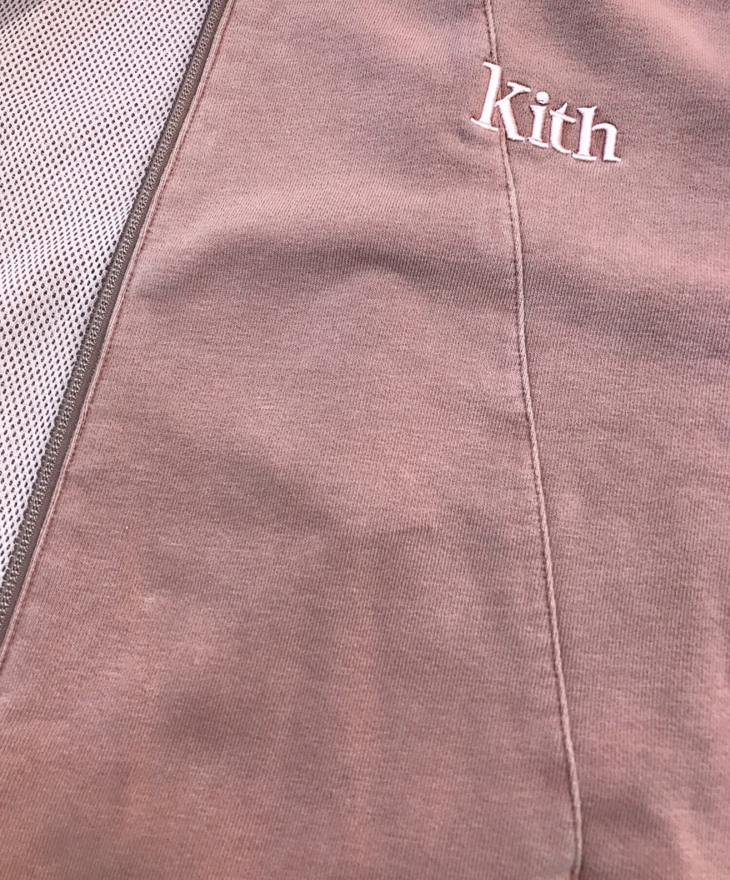 KITH (キス) Windsor Panelled Track Jacket Dusty Mauve ピンク サイズ:L