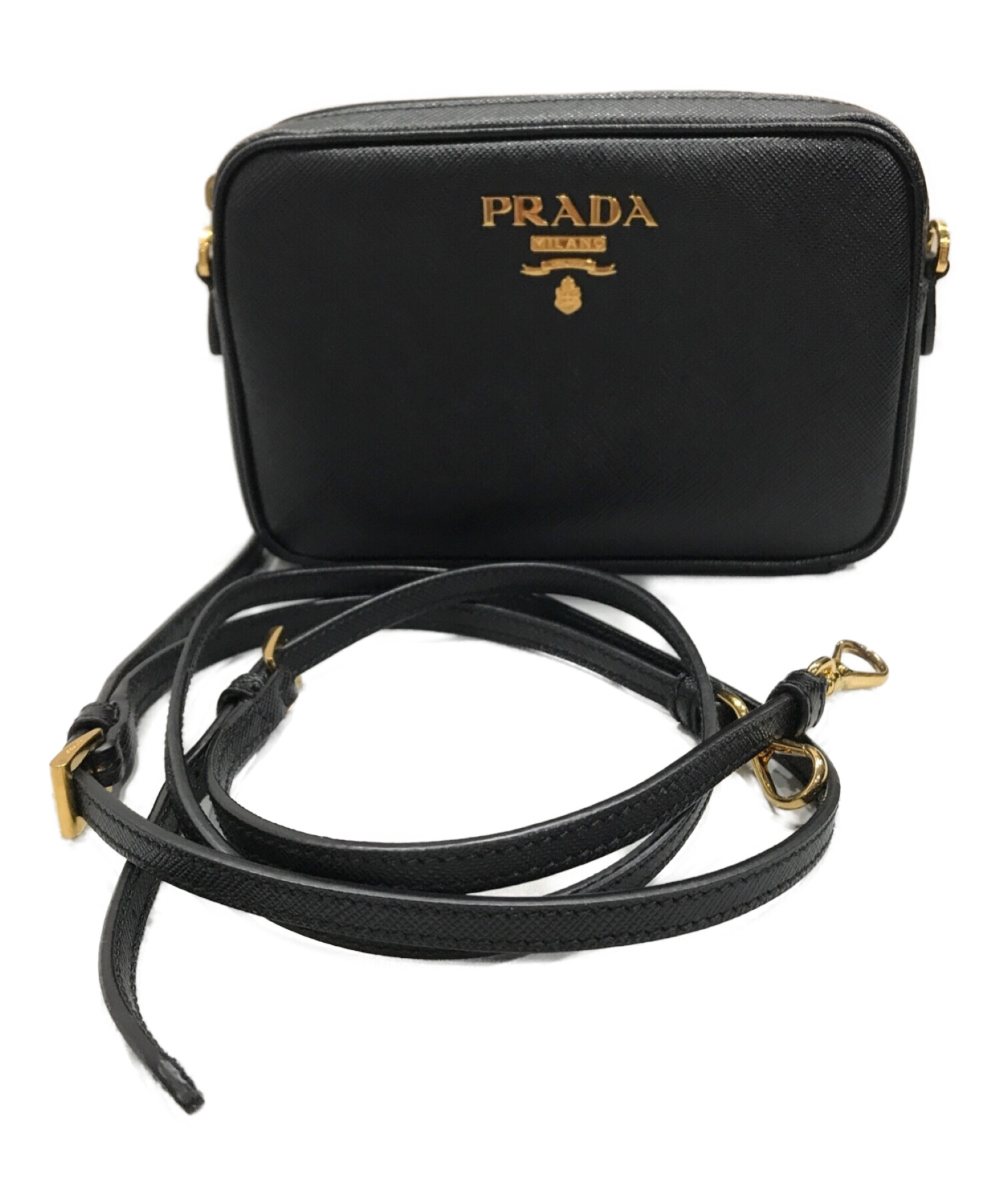 PRADA (プラダ) スモールカメラバッグ ブラック