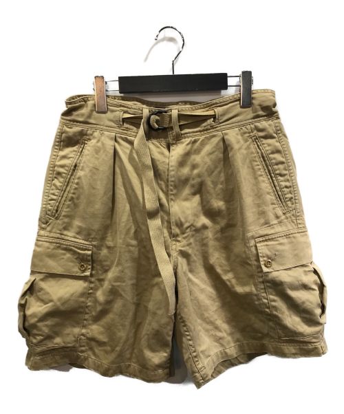 中古・古着通販】RRL (ダブルアールエル) ハーフカーゴパンツ ベージュ