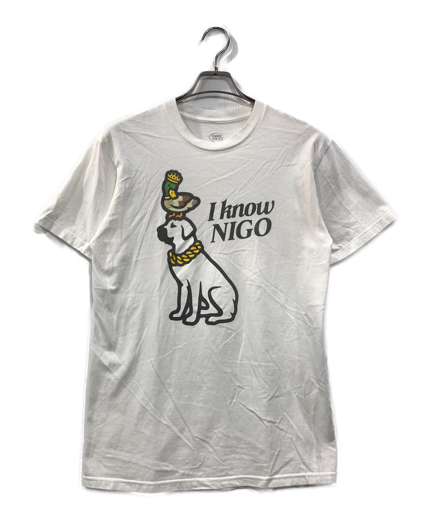 I KNOW NIGO (アイ ノウ ニゴー) Tシャツ ホワイト サイズ:M