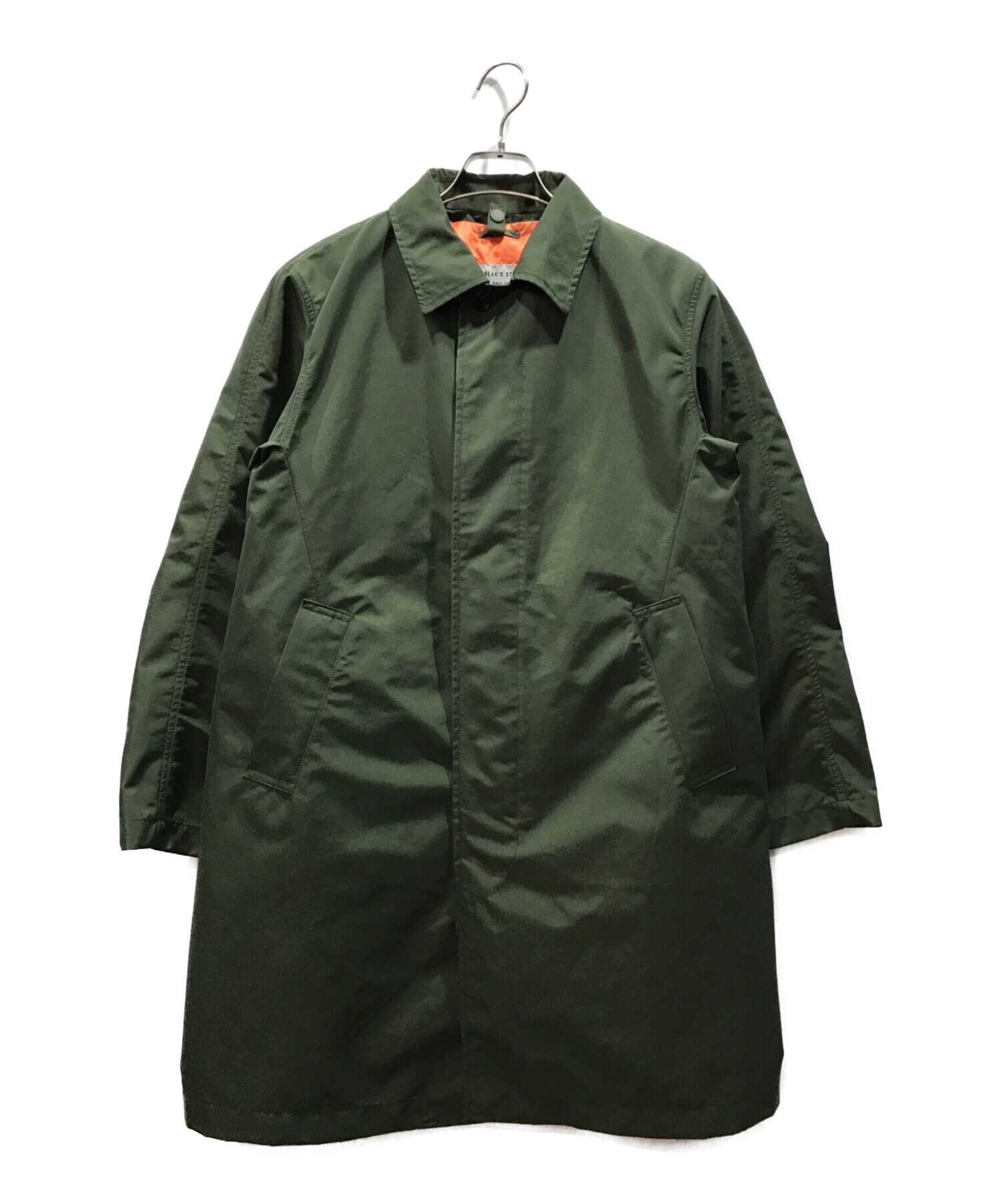 FREAK'S STORE (フリークスストア) パーテックス ステンカラーコート/3WAYCOAT グリーン サイズ:M