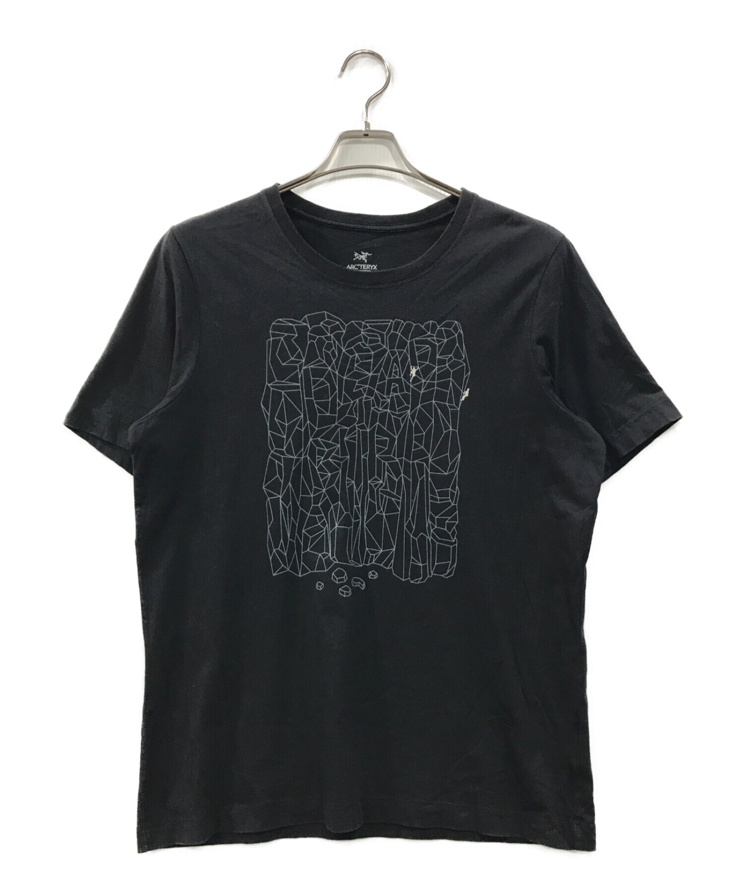 ARC'TERYX (アークテリクス) プリントTシャツ ブラック サイズ:S