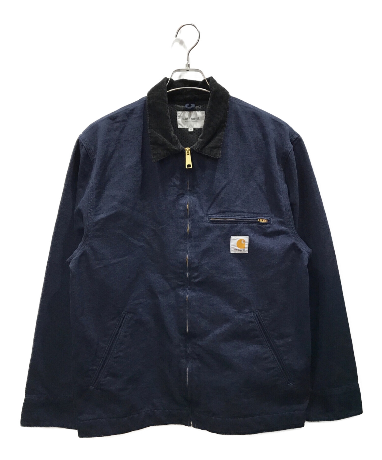 CarHartt (カーハート) カバーオール DETROIT JACKET ネイビー サイズ:XL