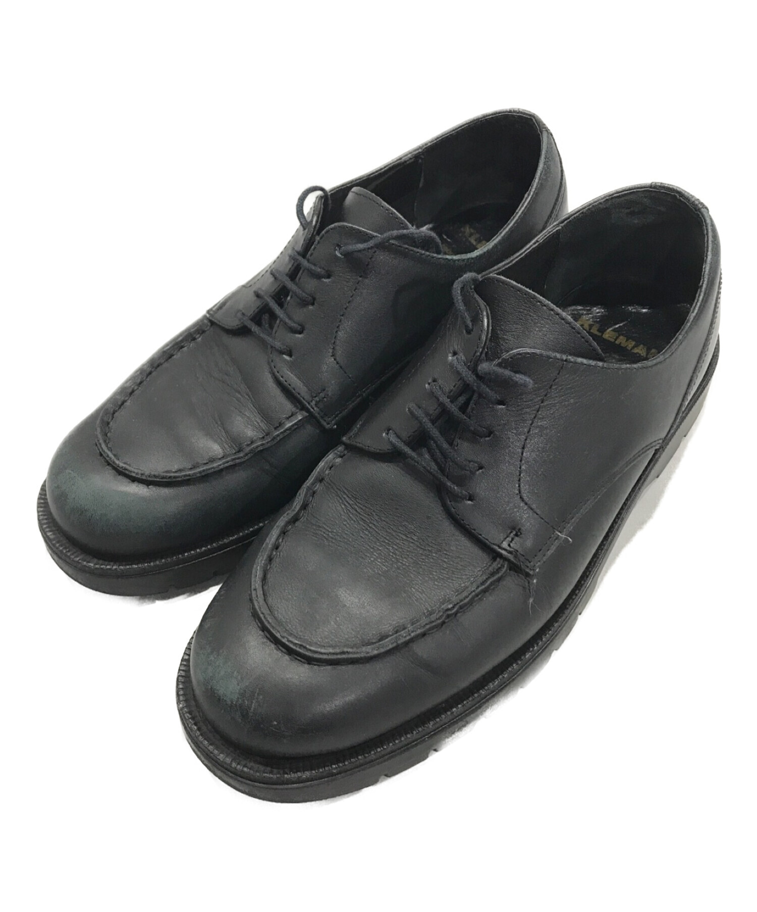 KLEMAN (クレマン) FRODA U Chip Leather Shoes ブラック サイズ:40