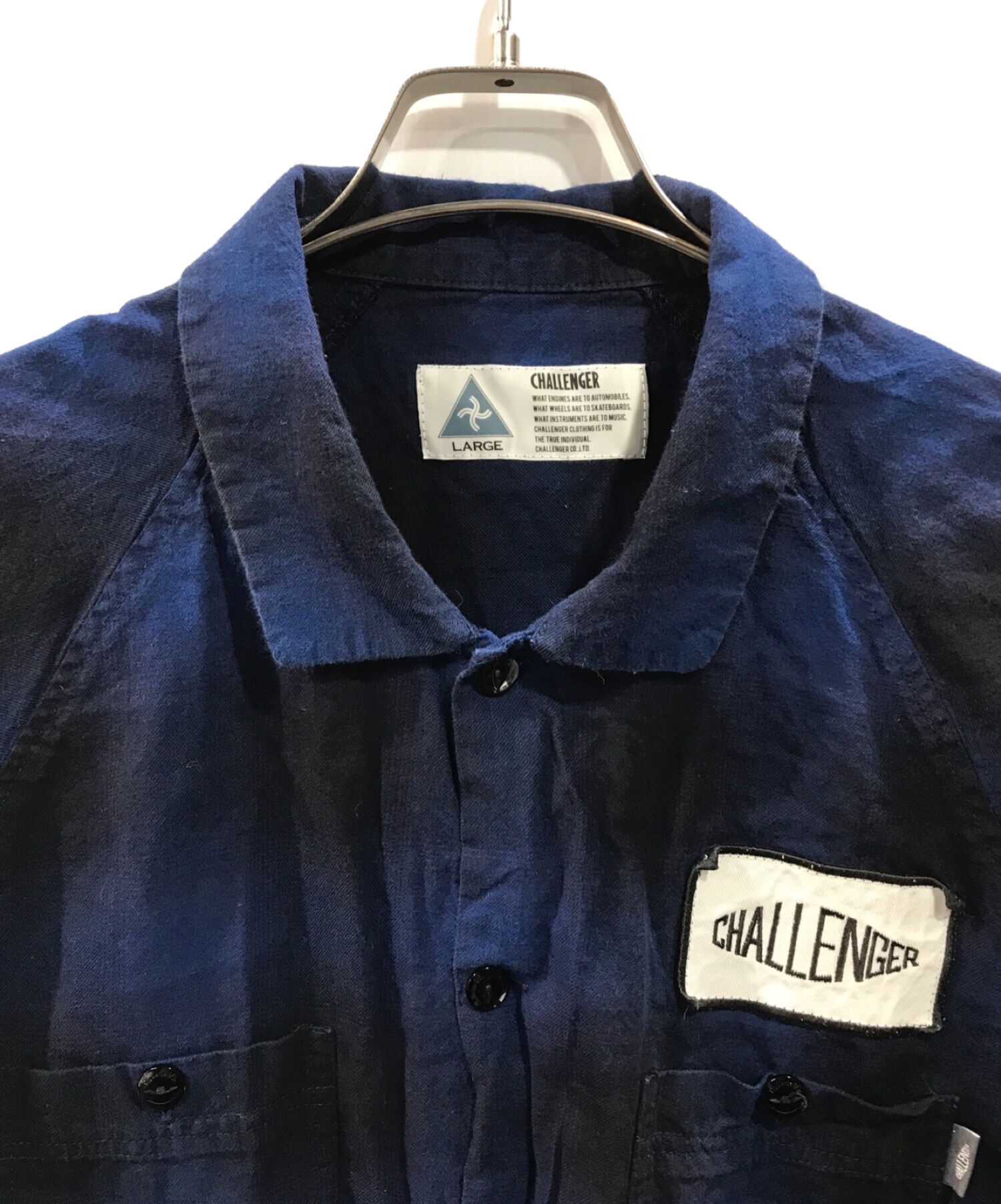 中古・古着通販】CHALLENGER (チャレンジャー) 21AW L/S CHECK WORK