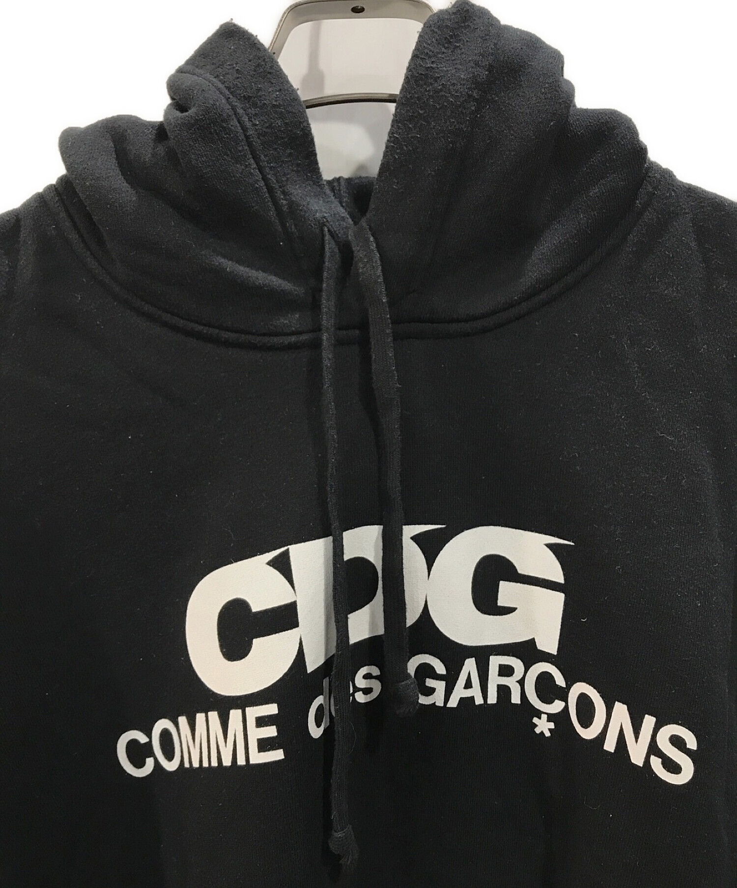 中古・古着通販】CDG (シーディージー) ロゴ ポンチョフーディー