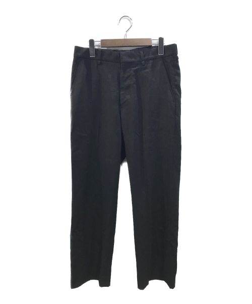 【中古・古着通販】URU (ウル) STRAIGHT PANTS ブラック サイズ