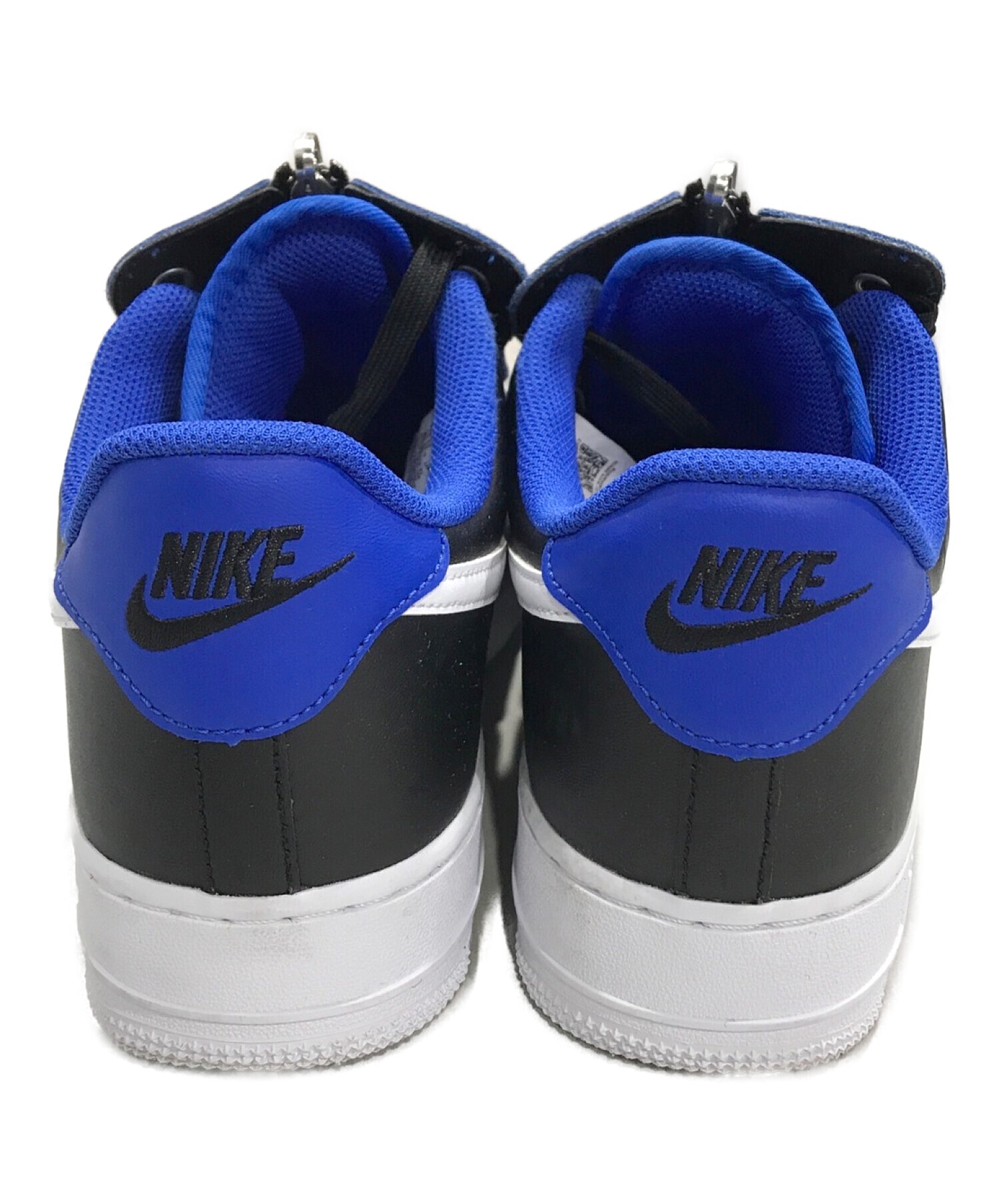 NIKE (ナイキ) AIR FORCE 1 07 SHROUD ブルー×ブラック サイズ:27.5cm