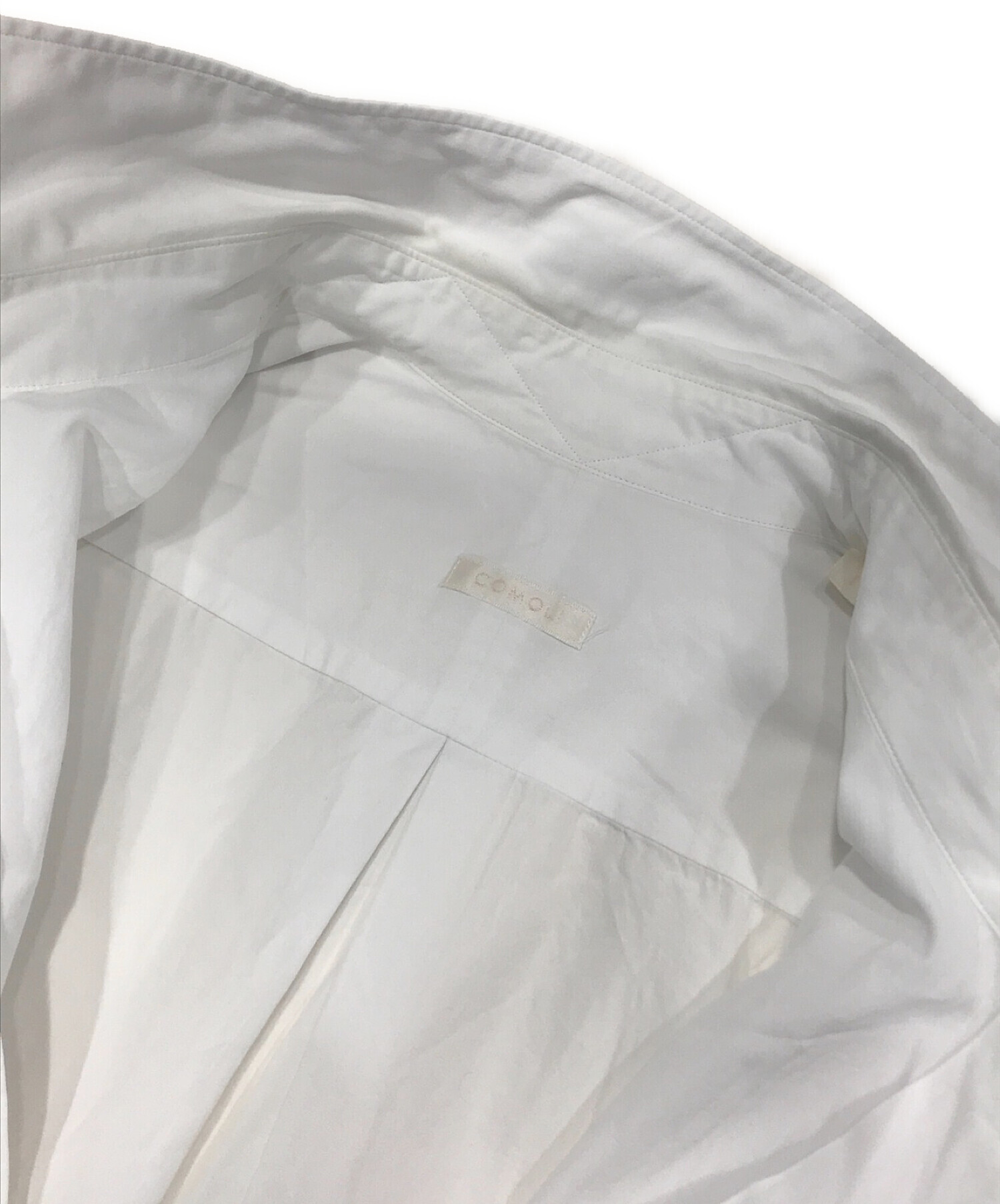 COMOLI (コモリ) レギュラーカラーシャツ ホワイト サイズ:1