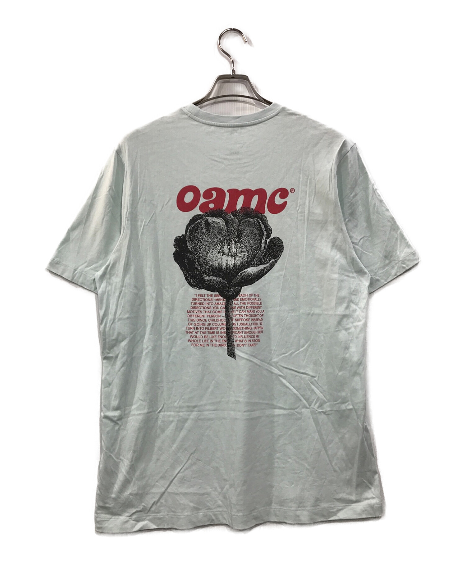 中古・古着通販】OAMC (オーエーエムシー) ROSEDALE T-shirt スカイ