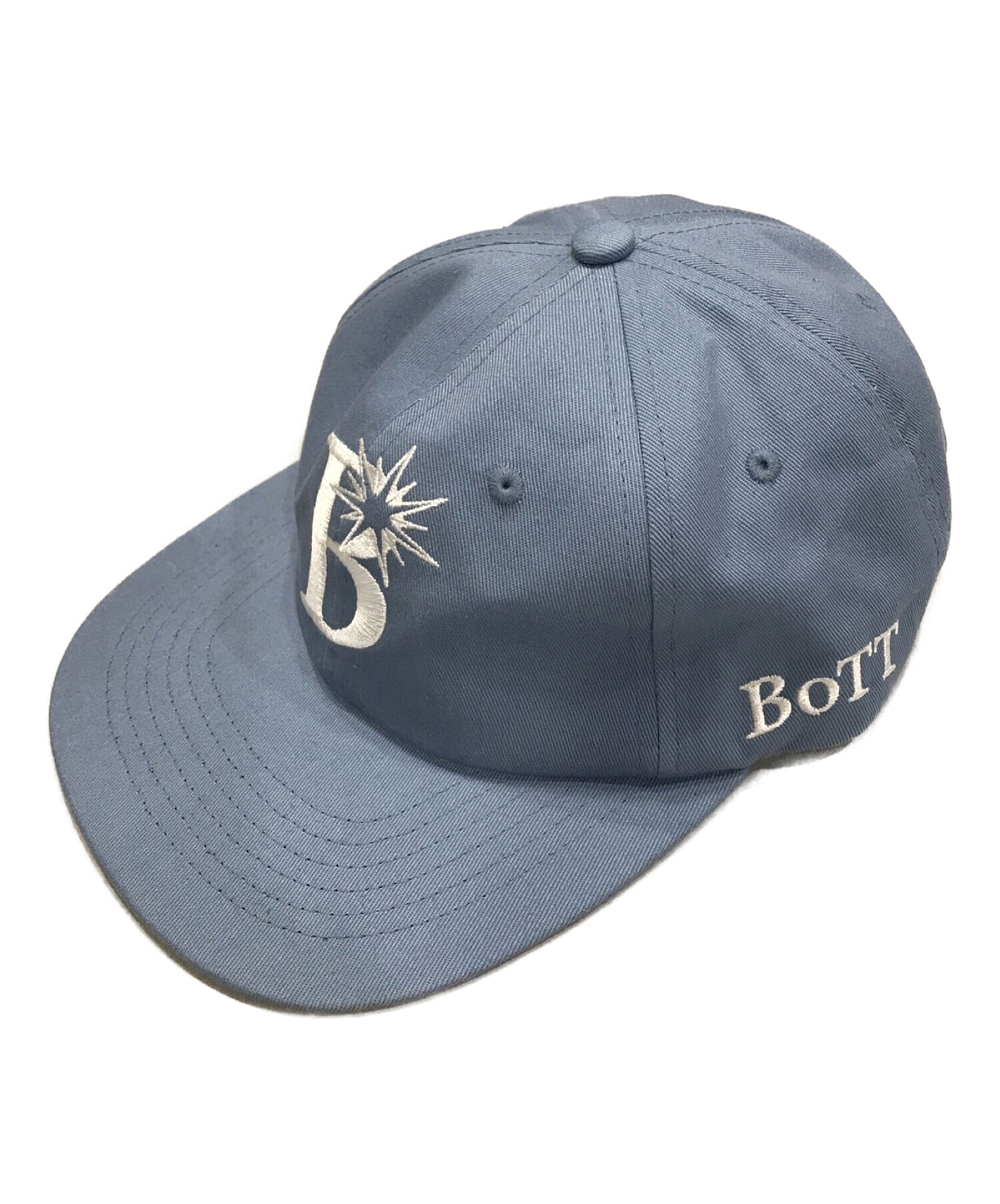 BoTT (ボット) 22AW B LOGO 6 PANEL CAP アイスブルー