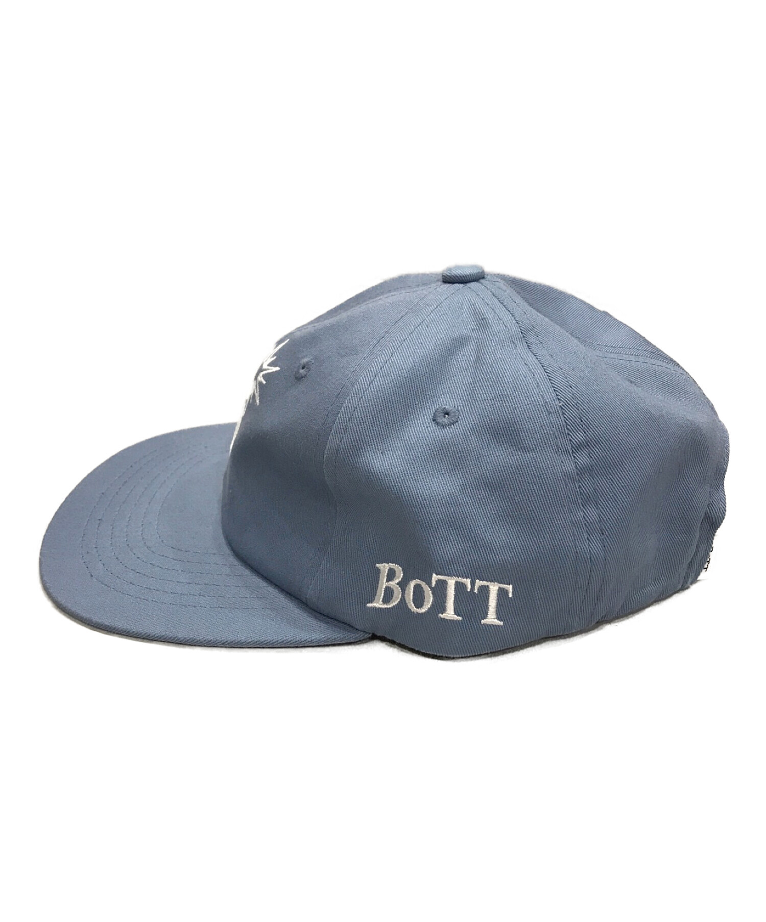 BoTT (ボット) 22AW B LOGO 6 PANEL CAP アイスブルー