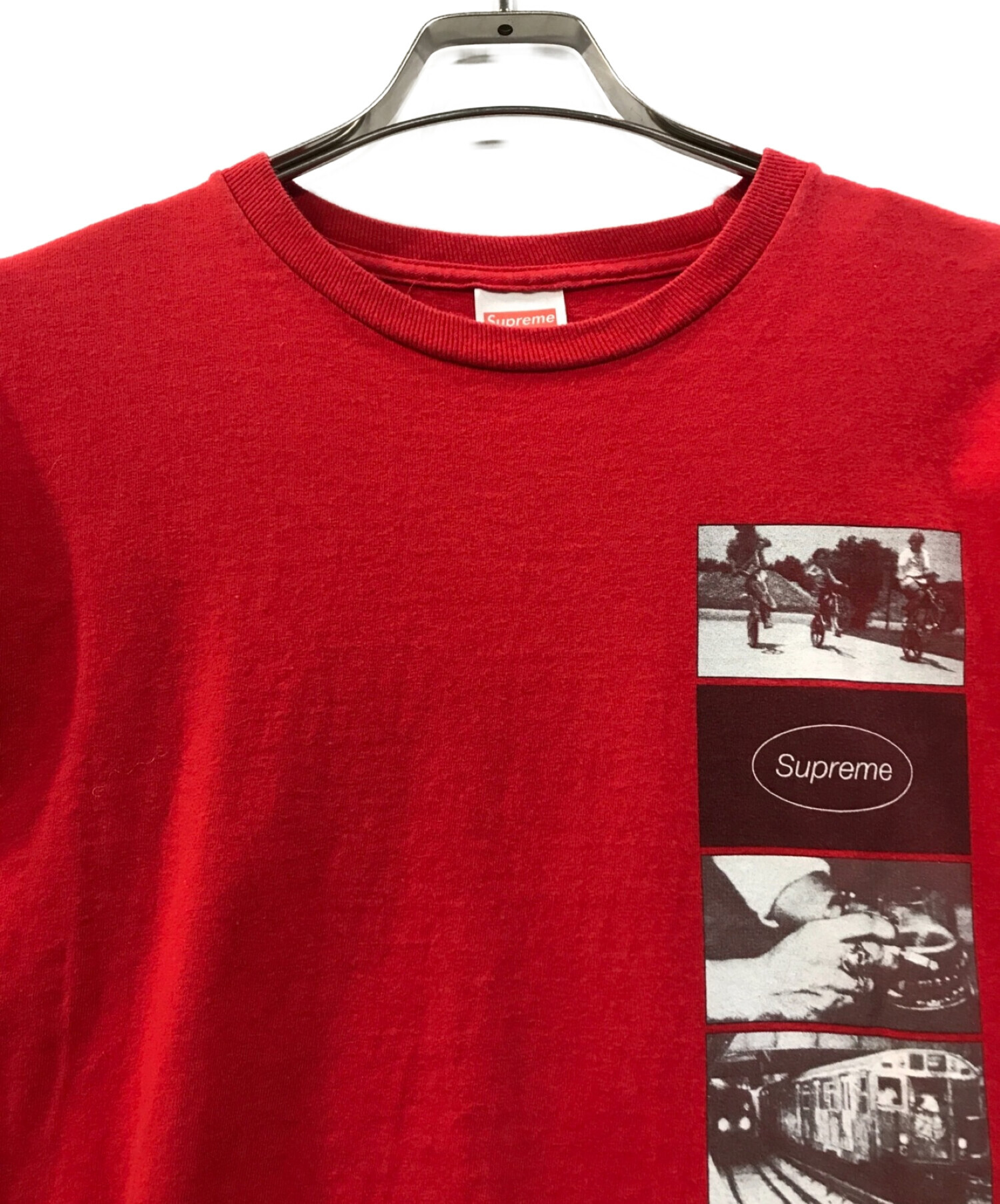 中古・古着通販】Supreme (シュプリーム) 12AW Montage Tee レッド