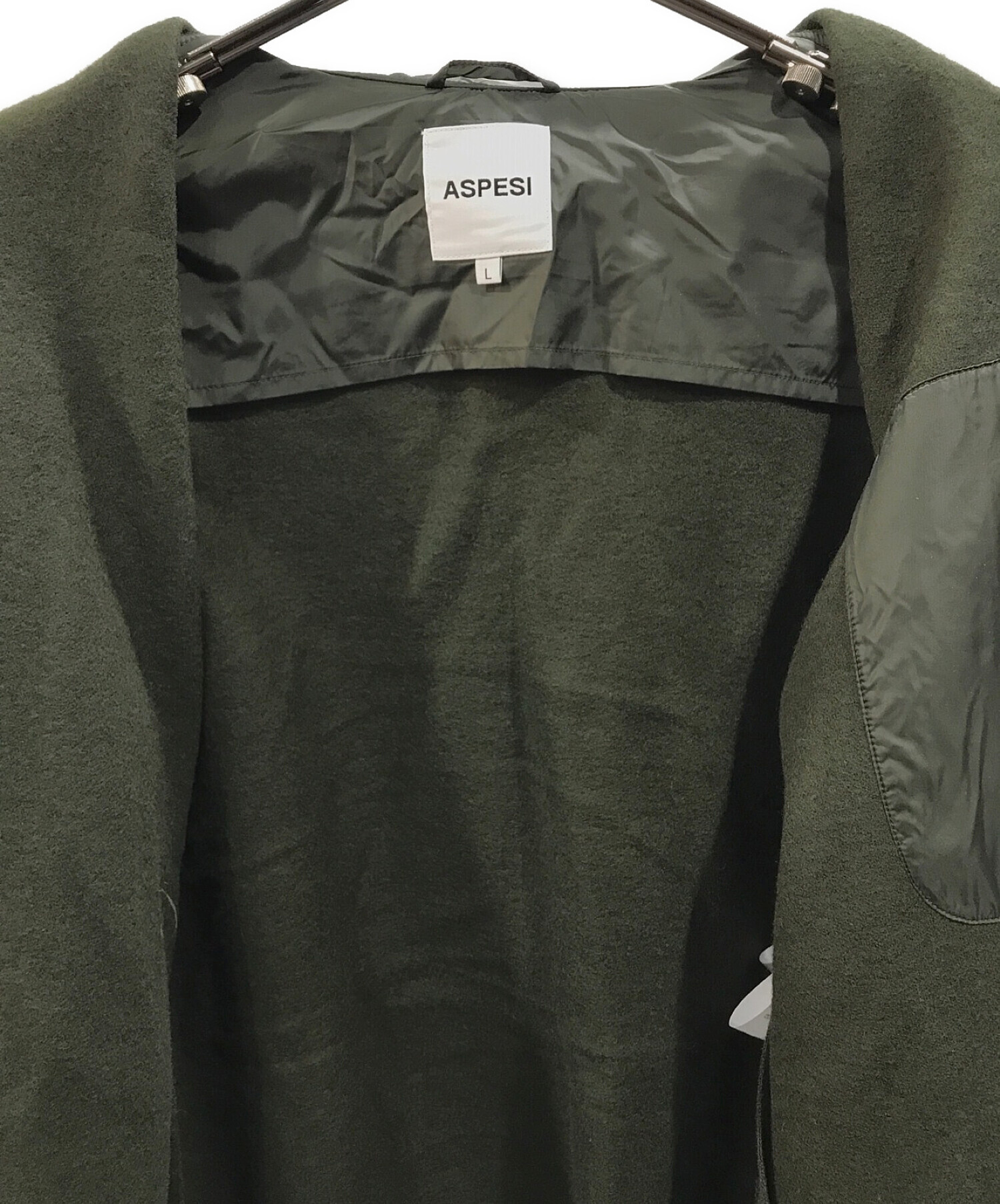 中古・古着通販】ASPESI (アスペジ) ウールジャケット グリーン サイズ