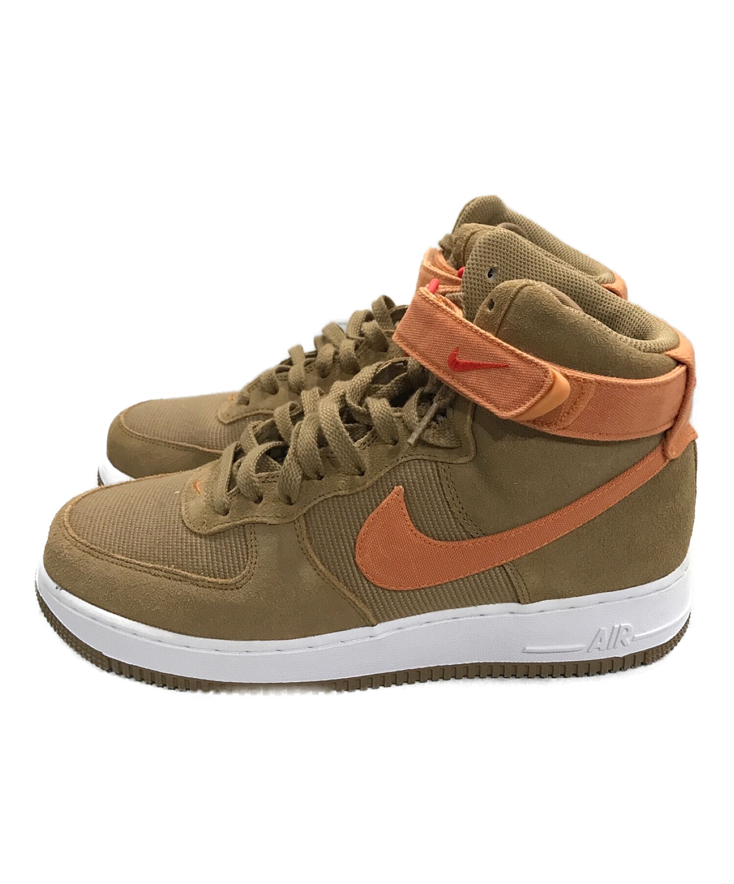 NIKE (ナイキ) AIR FORCE 1 HIGH 07 LX ブラウン サイズ:28cm