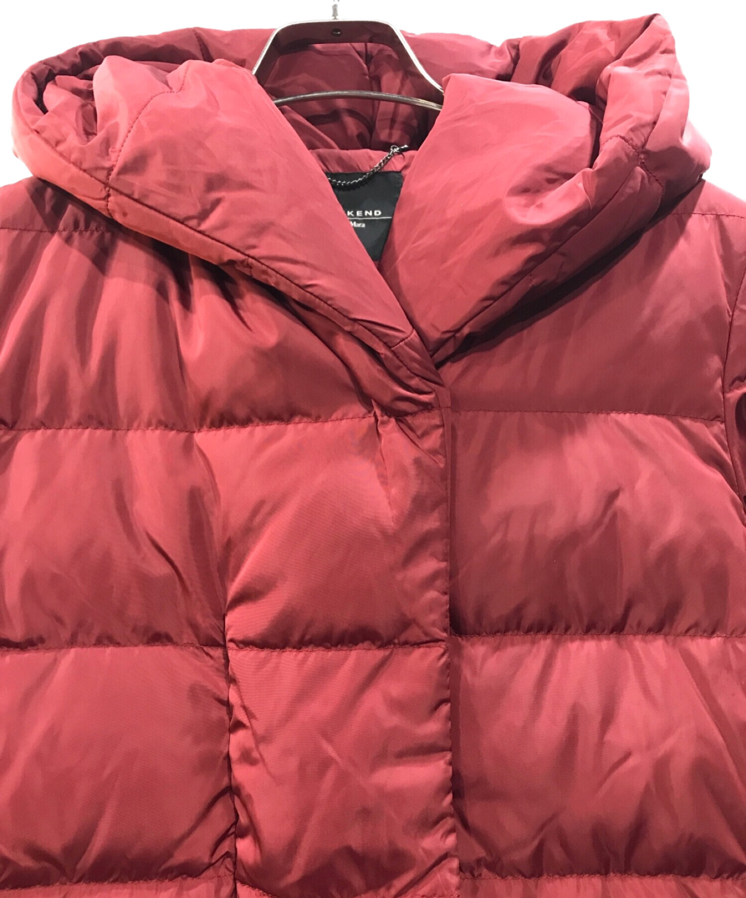 中古・古着通販】MaxMara (マックスマーラ) ダウンコート レッド