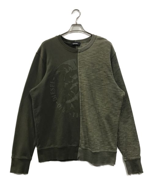 中古・古着通販】DIESEL (ディーゼル) クルーネックスウェット