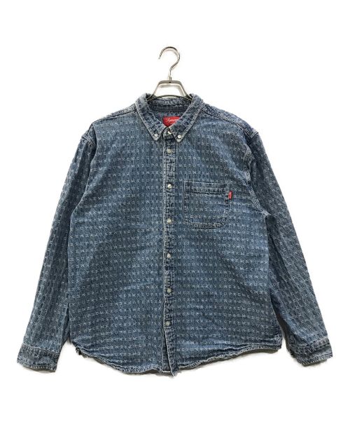 中古・古着通販】SUPREME (シュプリーム) 20SS jacquard logos denim ...