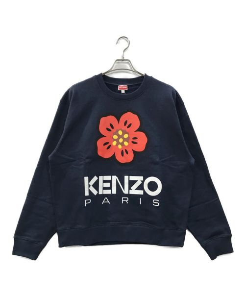 中古・古着通販】KENZO (ケンゾー) 'BOKE FLOWER' スウェット ネイビー ...