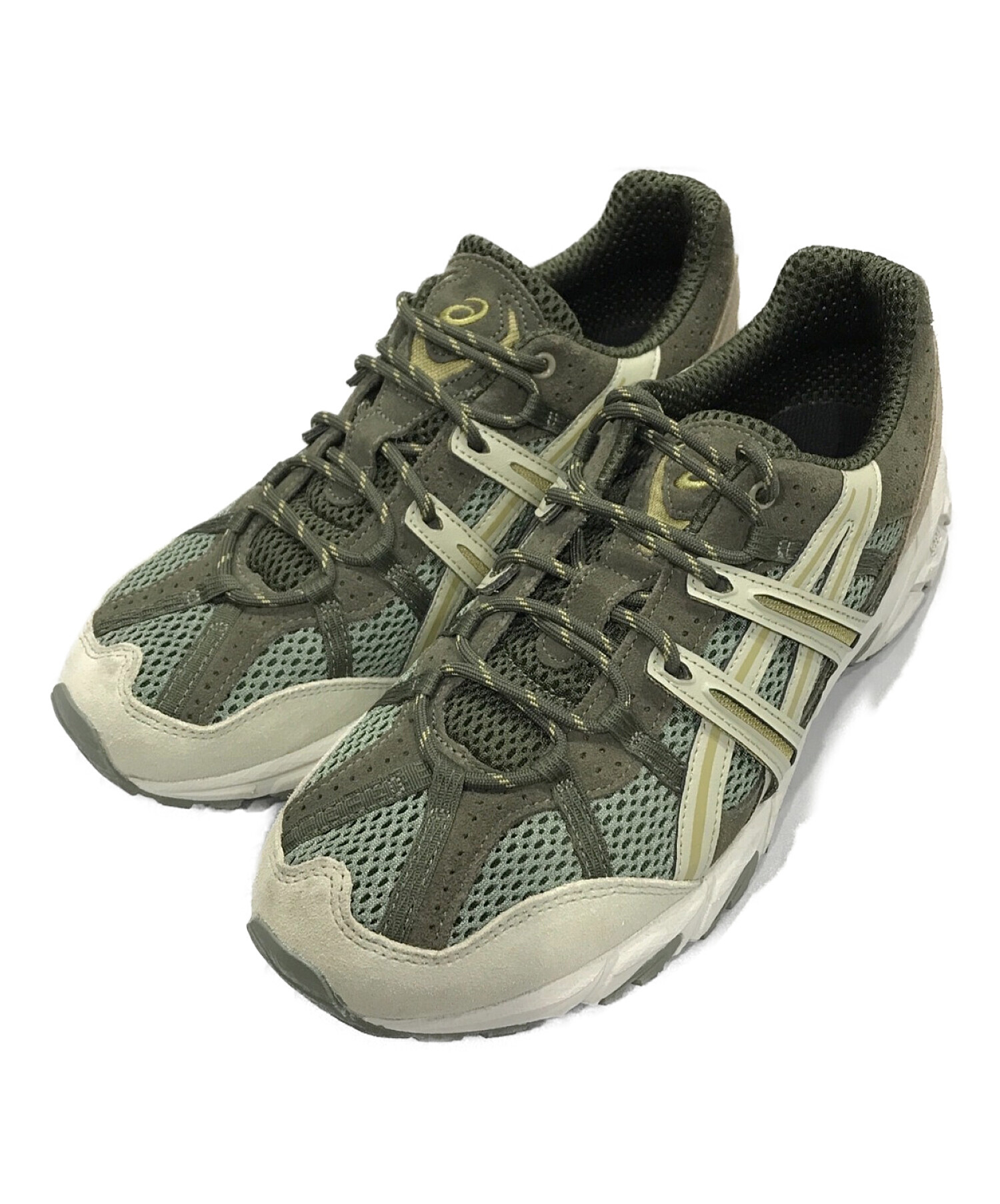 asics (アシックス) エボライド3ローカットスニーカー オリーブ サイズ:28㎝