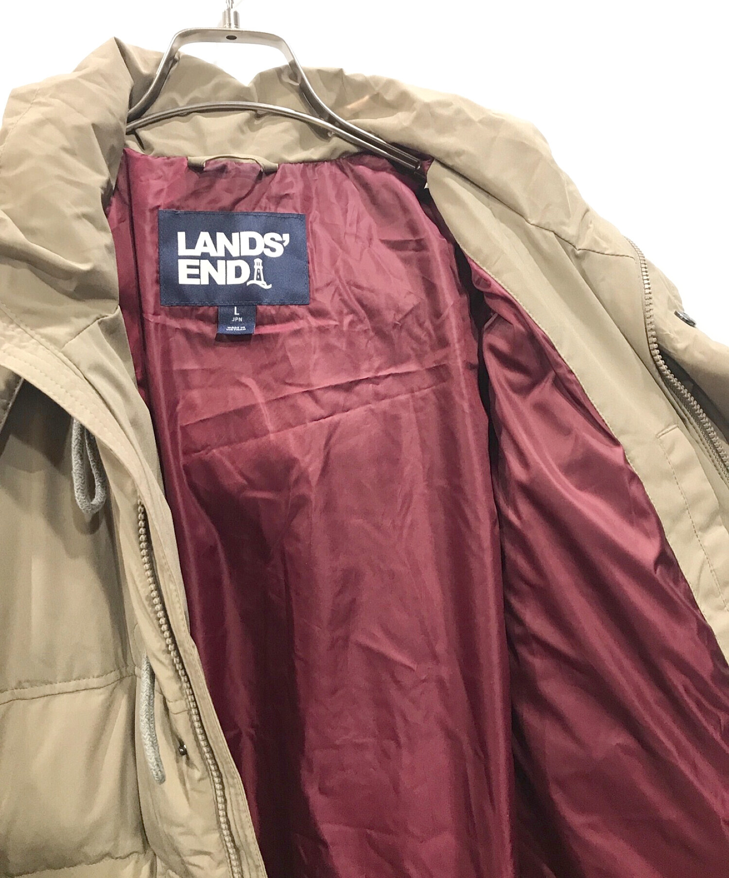 中古・古着通販】LAND'S END (ランズエンド) ダウンダッフルコート