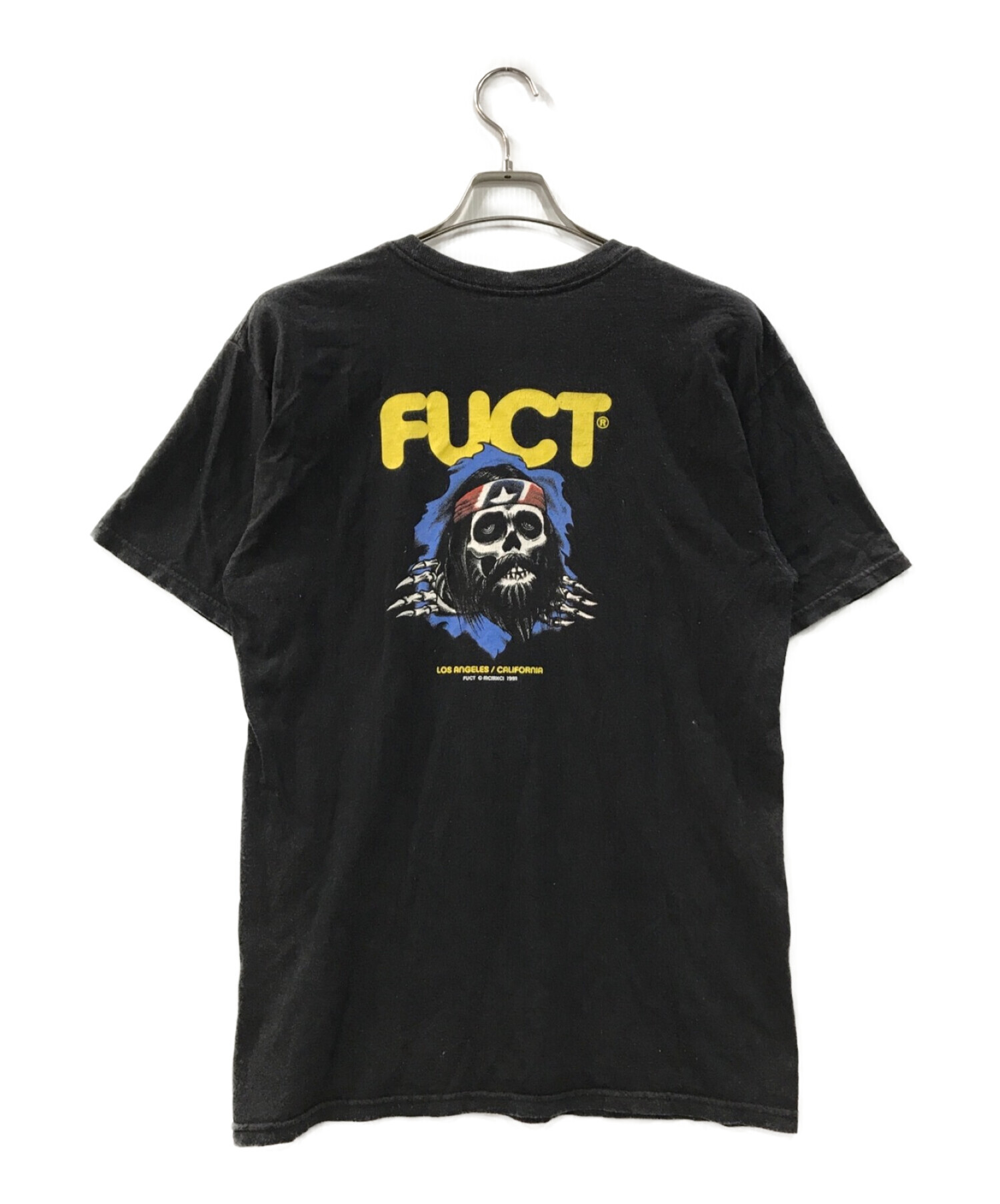 FUCT (ファクト) プリントTシャツ ブラック サイズ:M