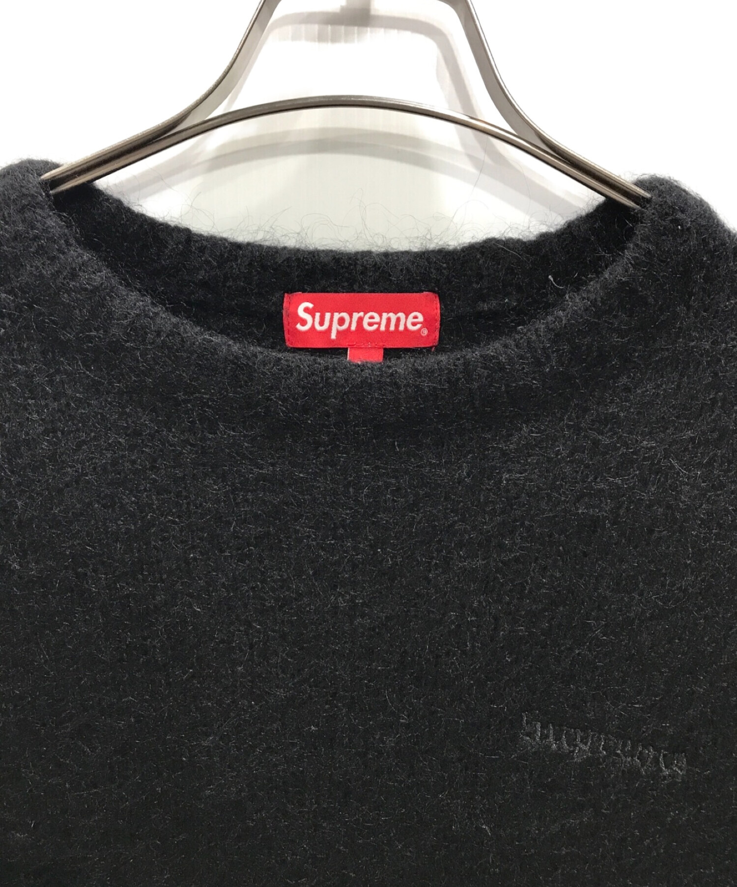 SUPREME (シュプリーム) 22AW mohair sweater ブラック サイズ:XL