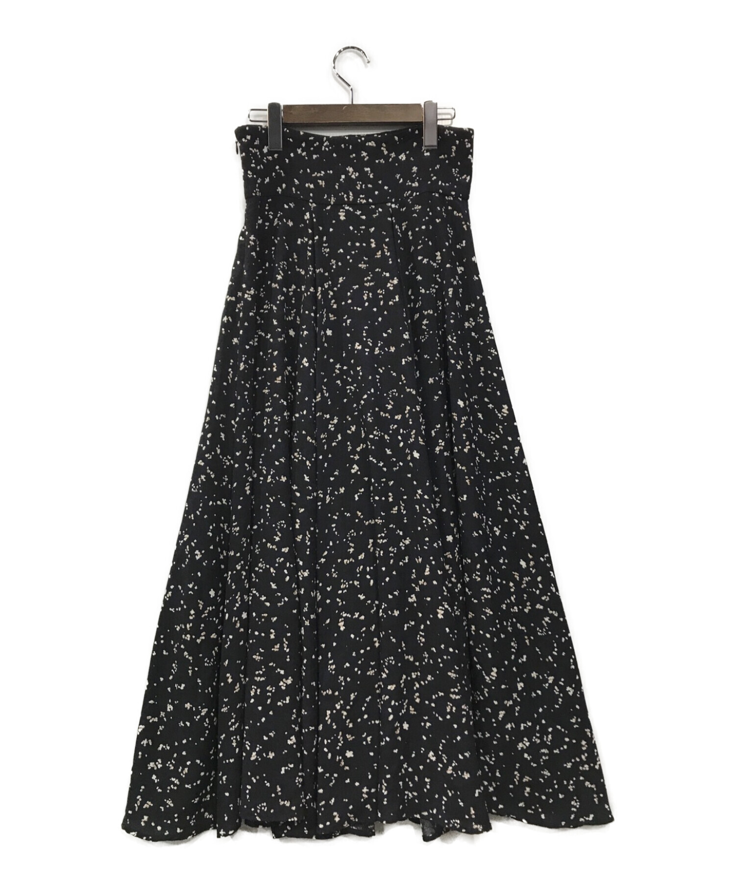 中古・古着通販】CLANE (クラネ) DOT FLOWER CIRCULAR SKIRT ドット