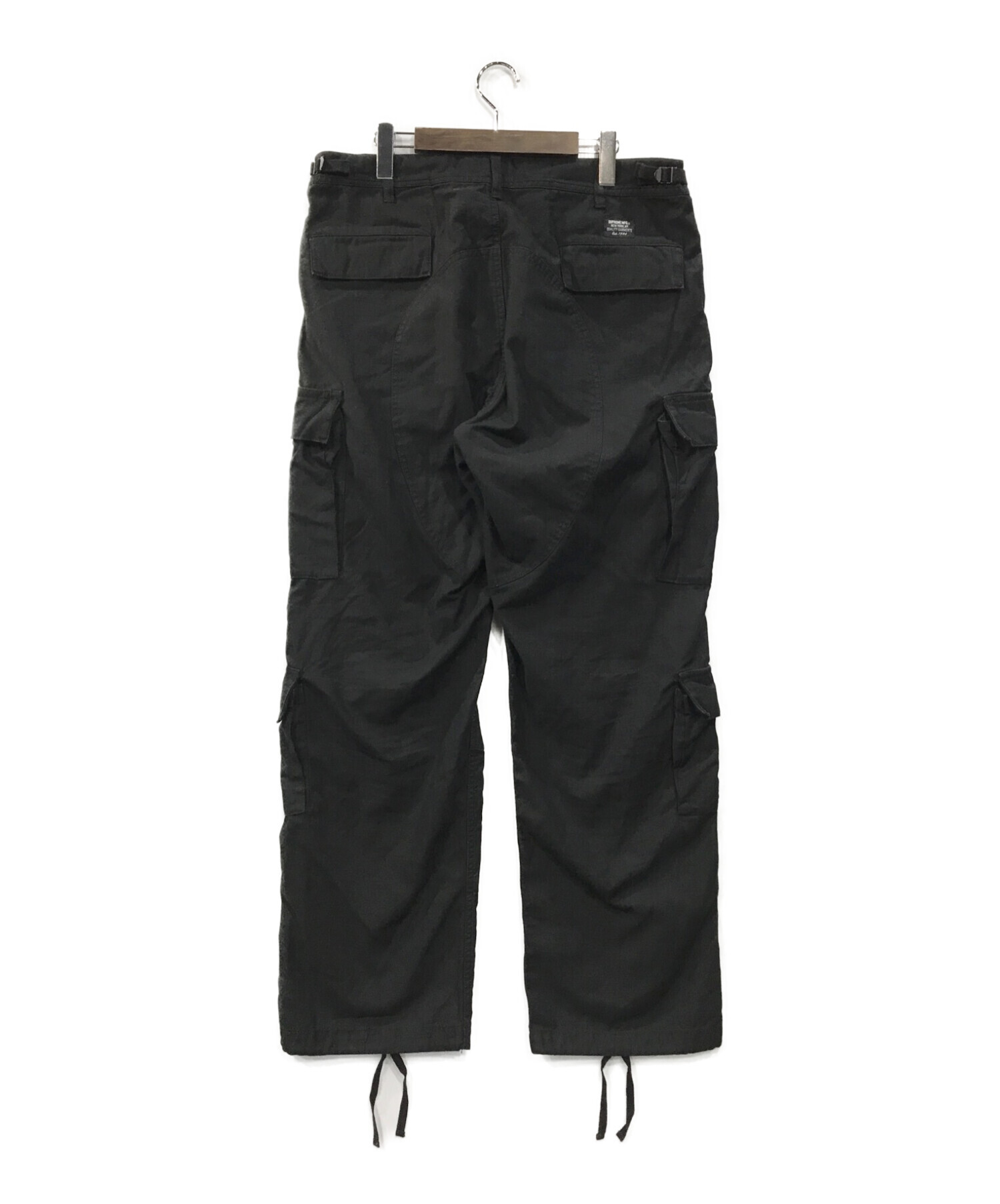 Supreme (シュプリーム) 21AW Cargo Pant ミリタリーカーゴパンツ ブラック サイズ:34