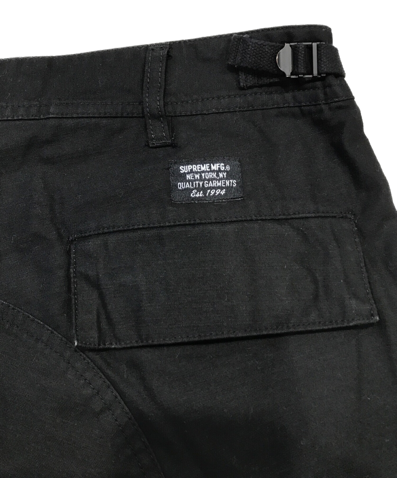 Supreme (シュプリーム) 21AW Cargo Pant ミリタリーカーゴパンツ ブラック サイズ:34