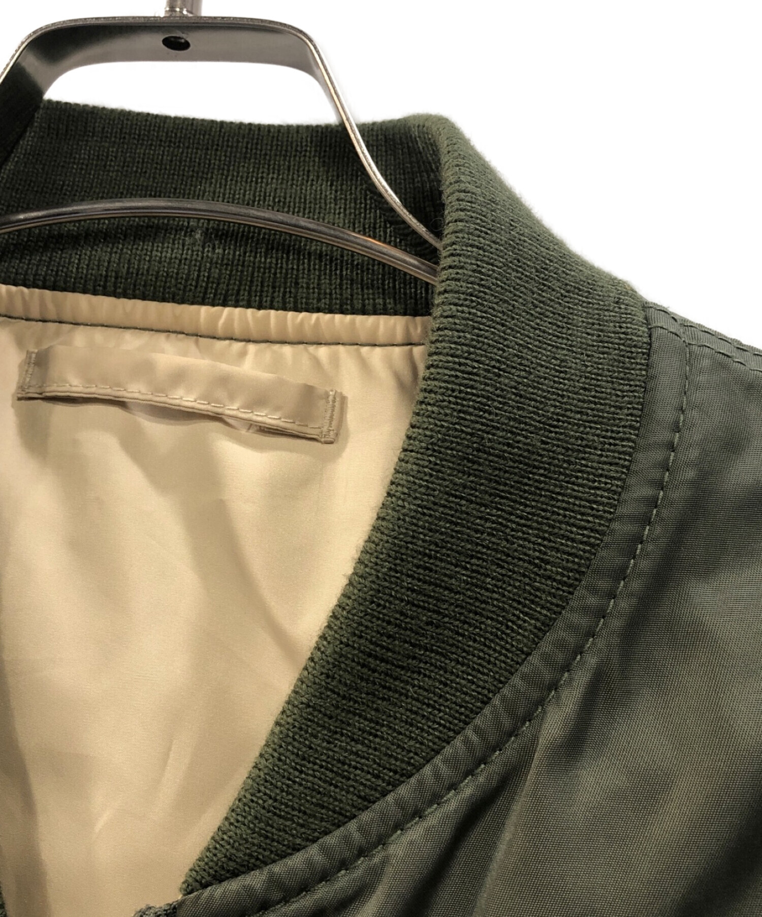 MONKEY TIME (モンキータイム) REVERSIBLE PDD FLIGHT VEST リバーシブルベスト グリーン サイズ:1