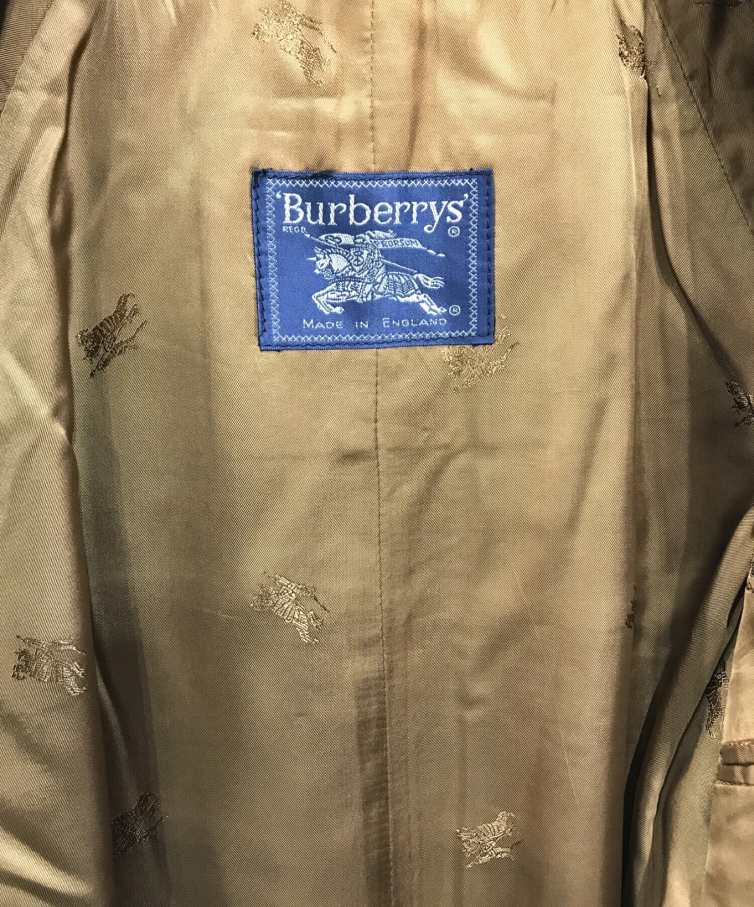 中古・古着通販】Burberry's (バーバリーズ) 英国製カシミヤオーバー